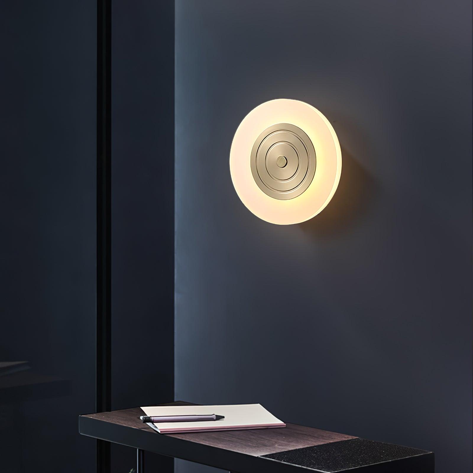 Round Moon Wall Lamp - Lumpaz