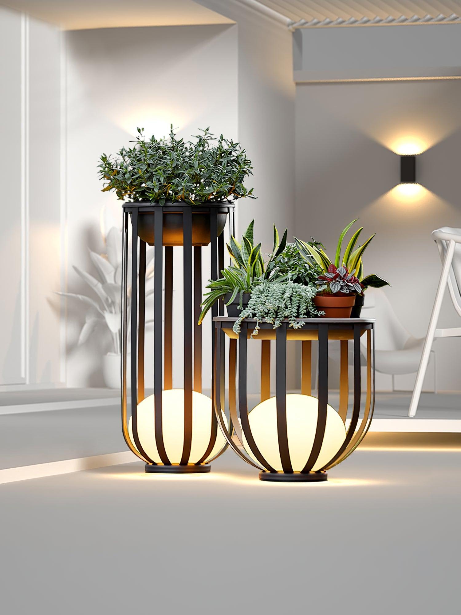 Bols Outdoor Garden Lamp with Solar Panel - Lumpaz