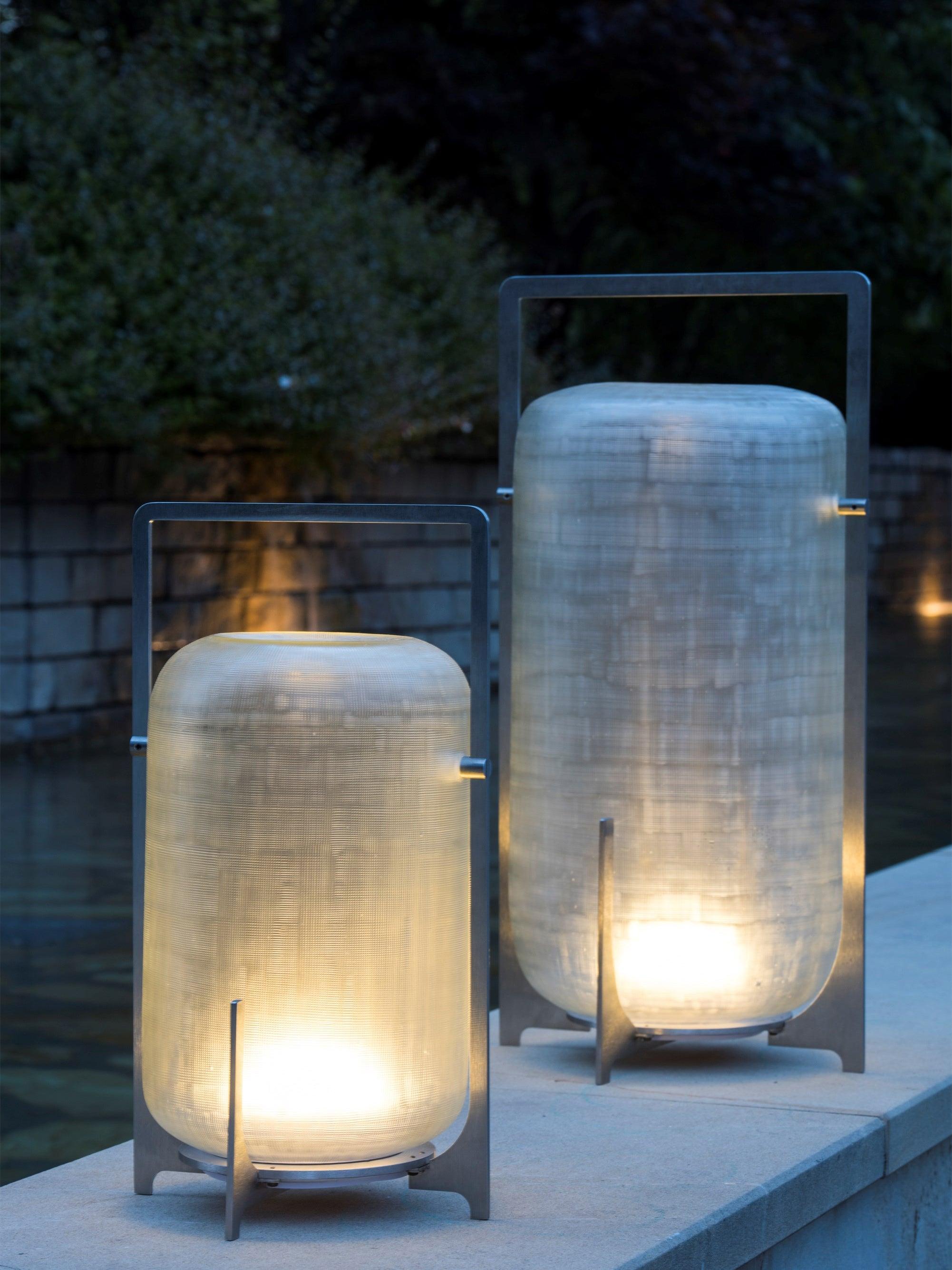 Black Twilight Lantern Table Lamp - Lumpaz