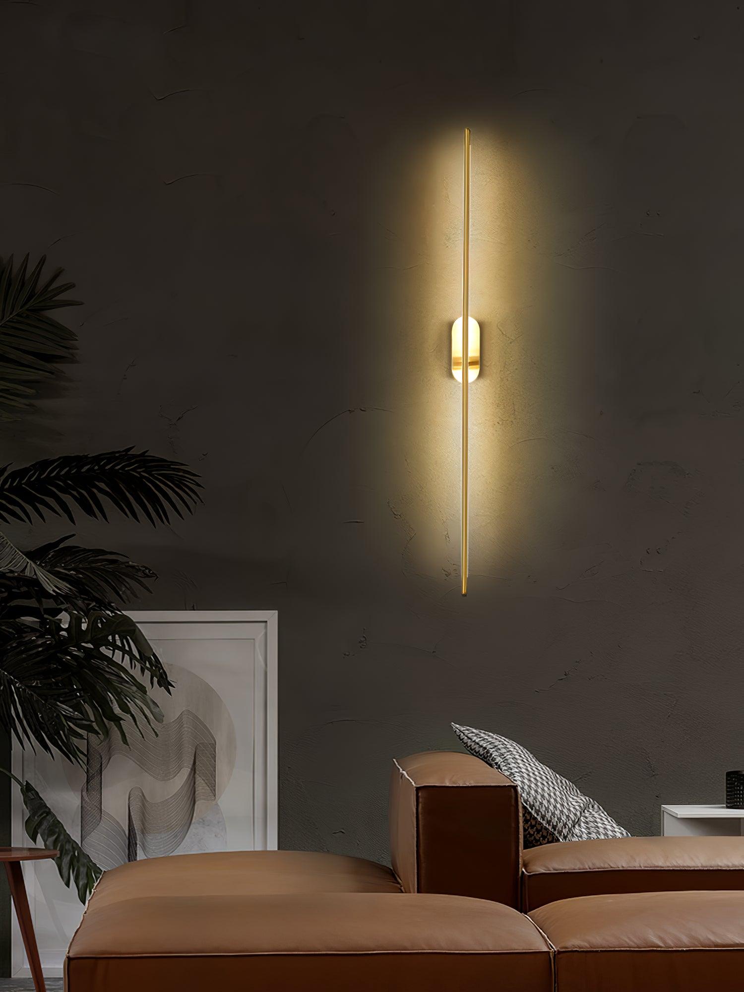 Stick Shaped Metal Sconce - Lumpaz