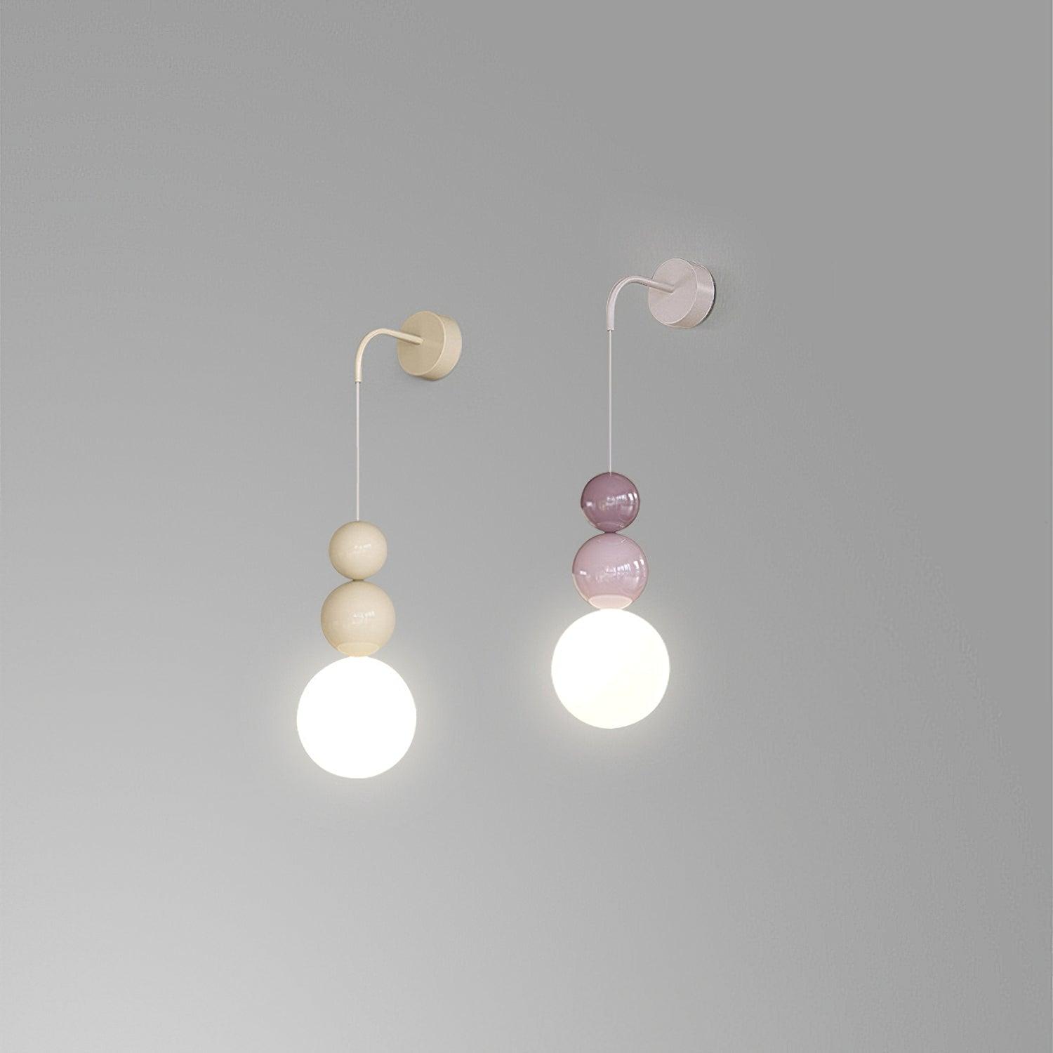 Acrylic Three Ball Wall Lamp - Lumpaz