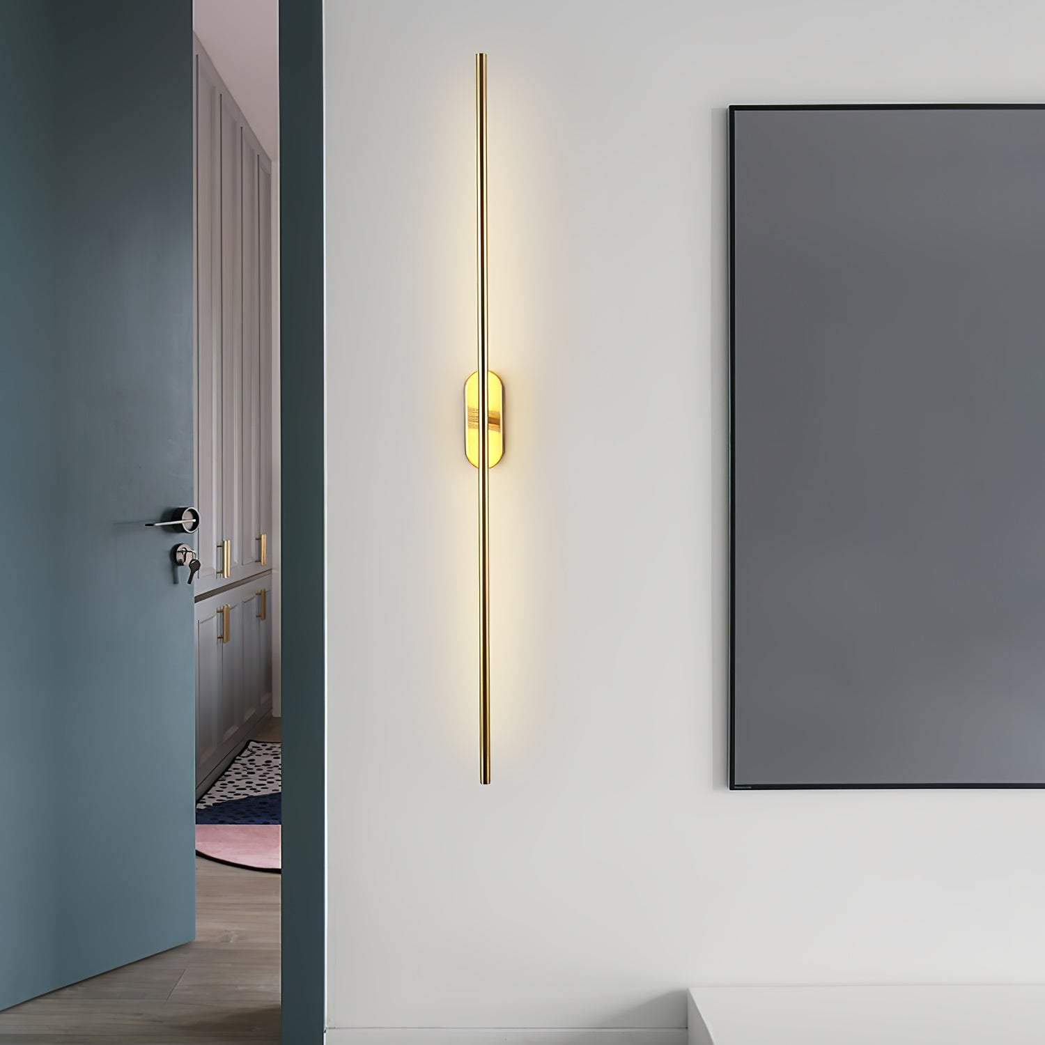 Stick Shaped Metal Sconce - Lumpaz