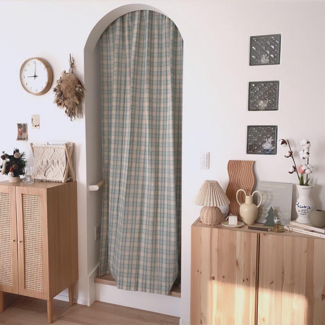 Rattan Pleated Built-in Battery Table lamp - Lumpaz