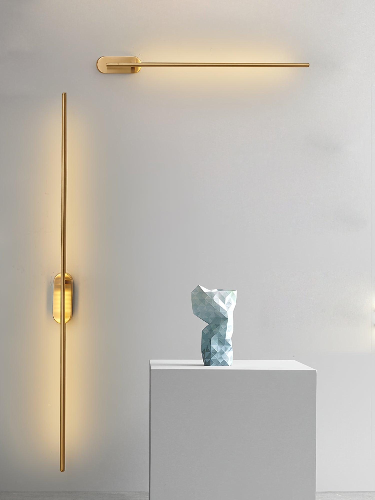 Stick Shaped Metal Sconce - Lumpaz