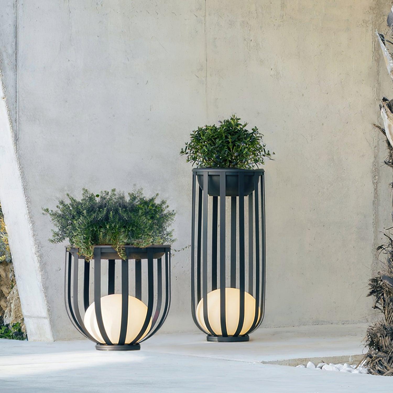 Bols Outdoor Garden Lamp with Solar Panel - Lumpaz