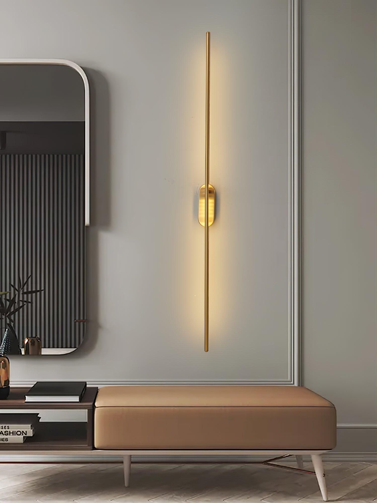 Stick Shaped Metal Sconce - Lumpaz