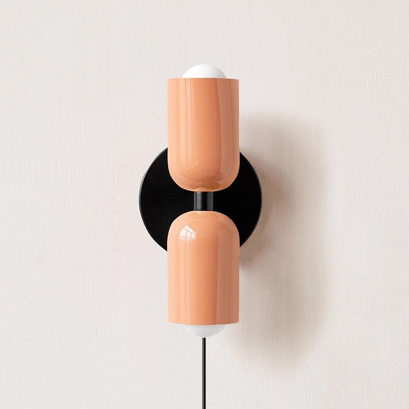 Couleur Double Plug In Wall Lamp - Lumpaz
