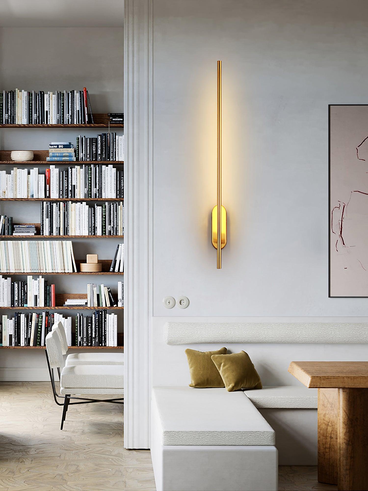 Stick Shaped Metal Sconce - Lumpaz