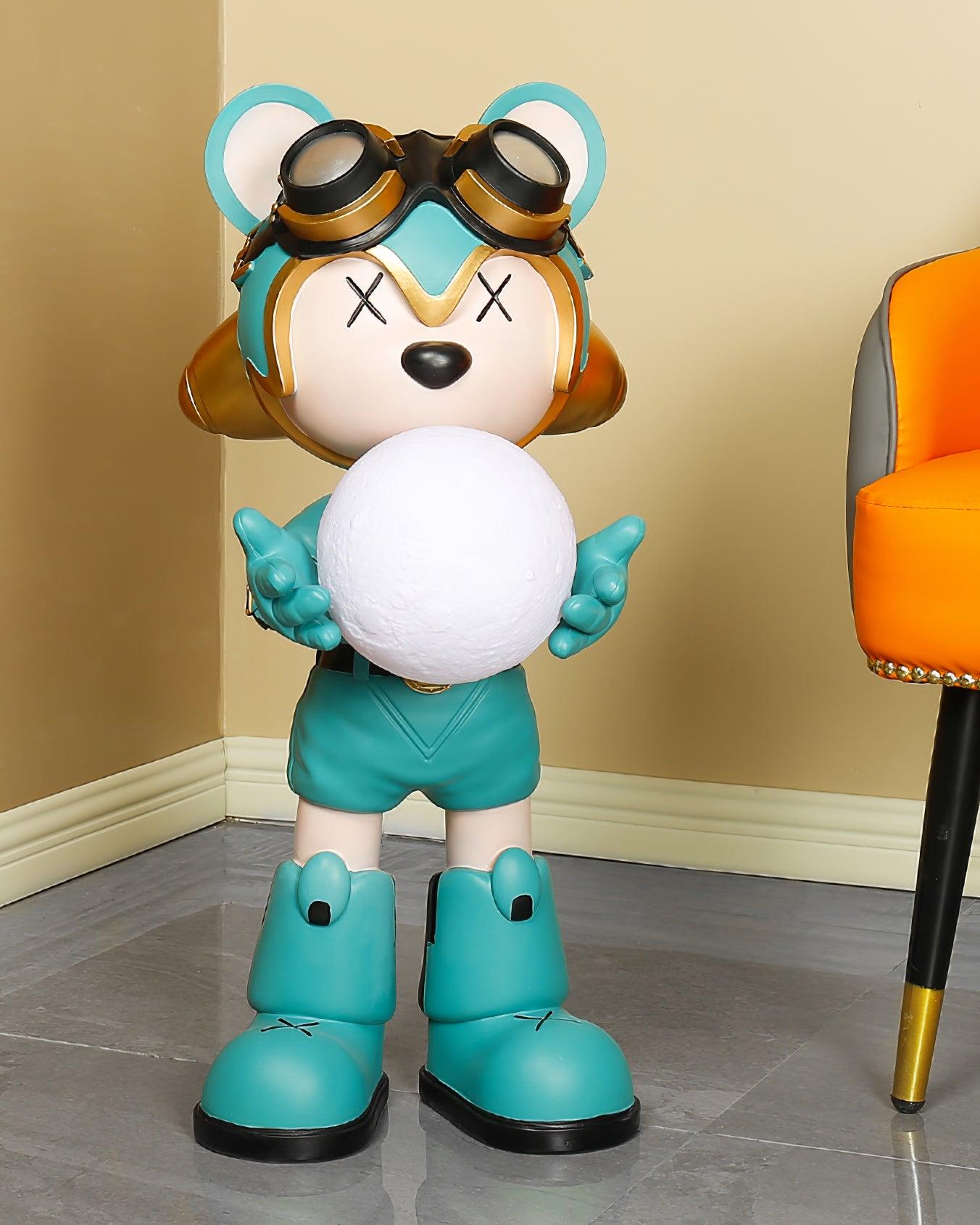 Space Bear Built-in Battery Floor Lamp - Lumpaz