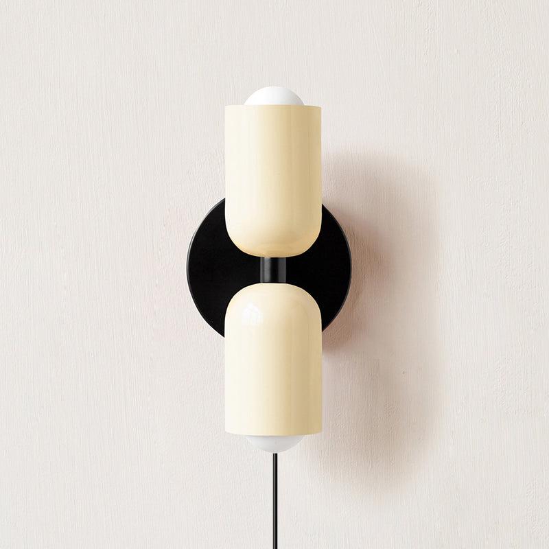 Couleur Double Plug In Wall Lamp - Lumpaz