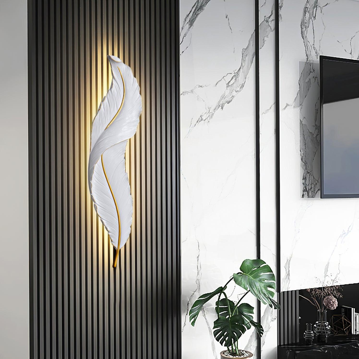 Feather Wall Lamp - Lumpaz