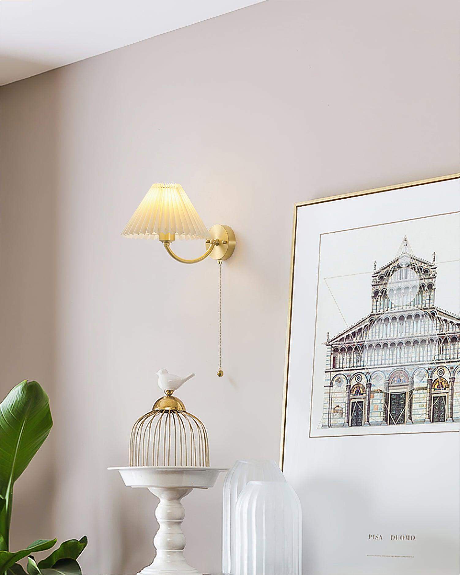 Pleated Wall Lamp - Lumpaz