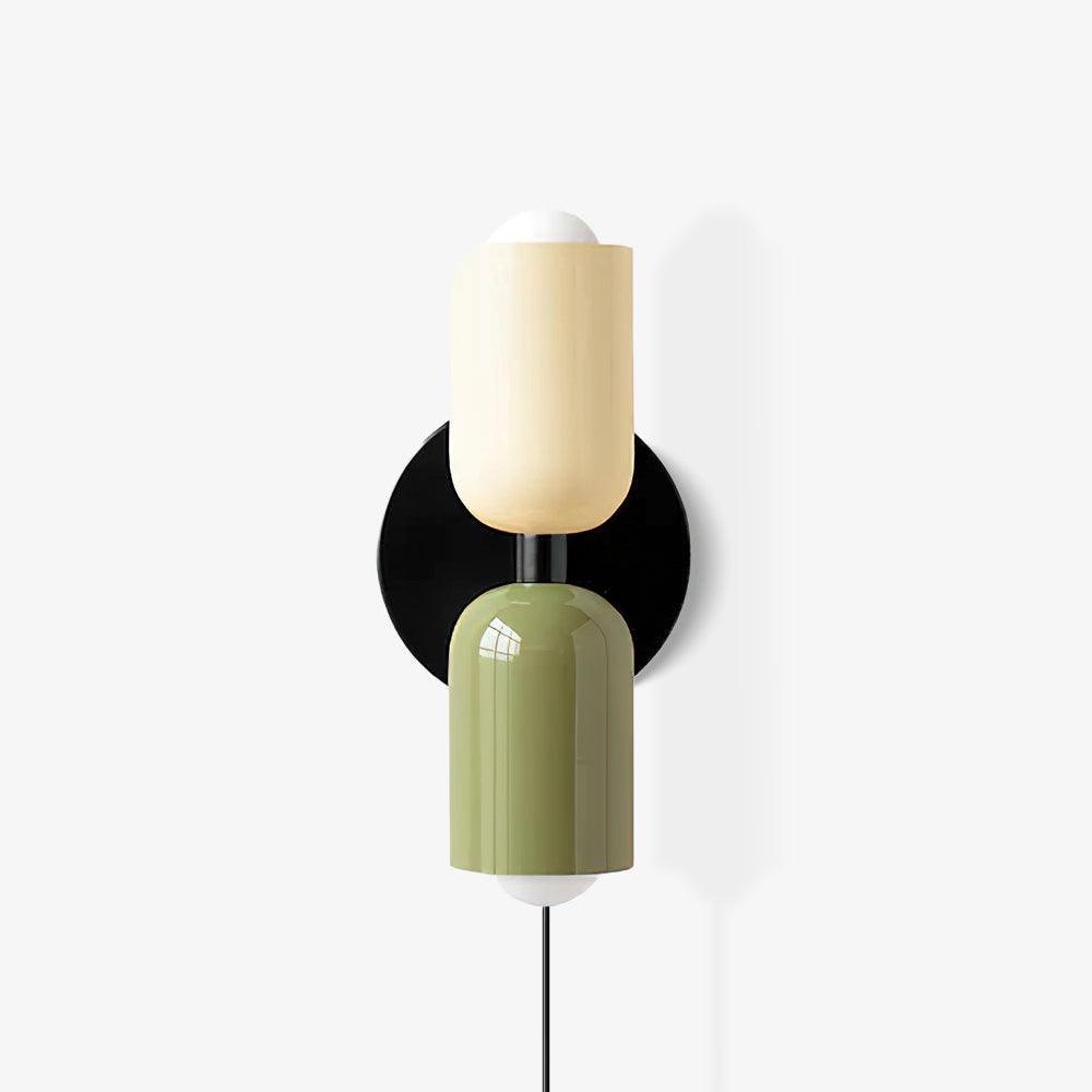 Couleur Double Plug In Wall Lamp - Lumpaz