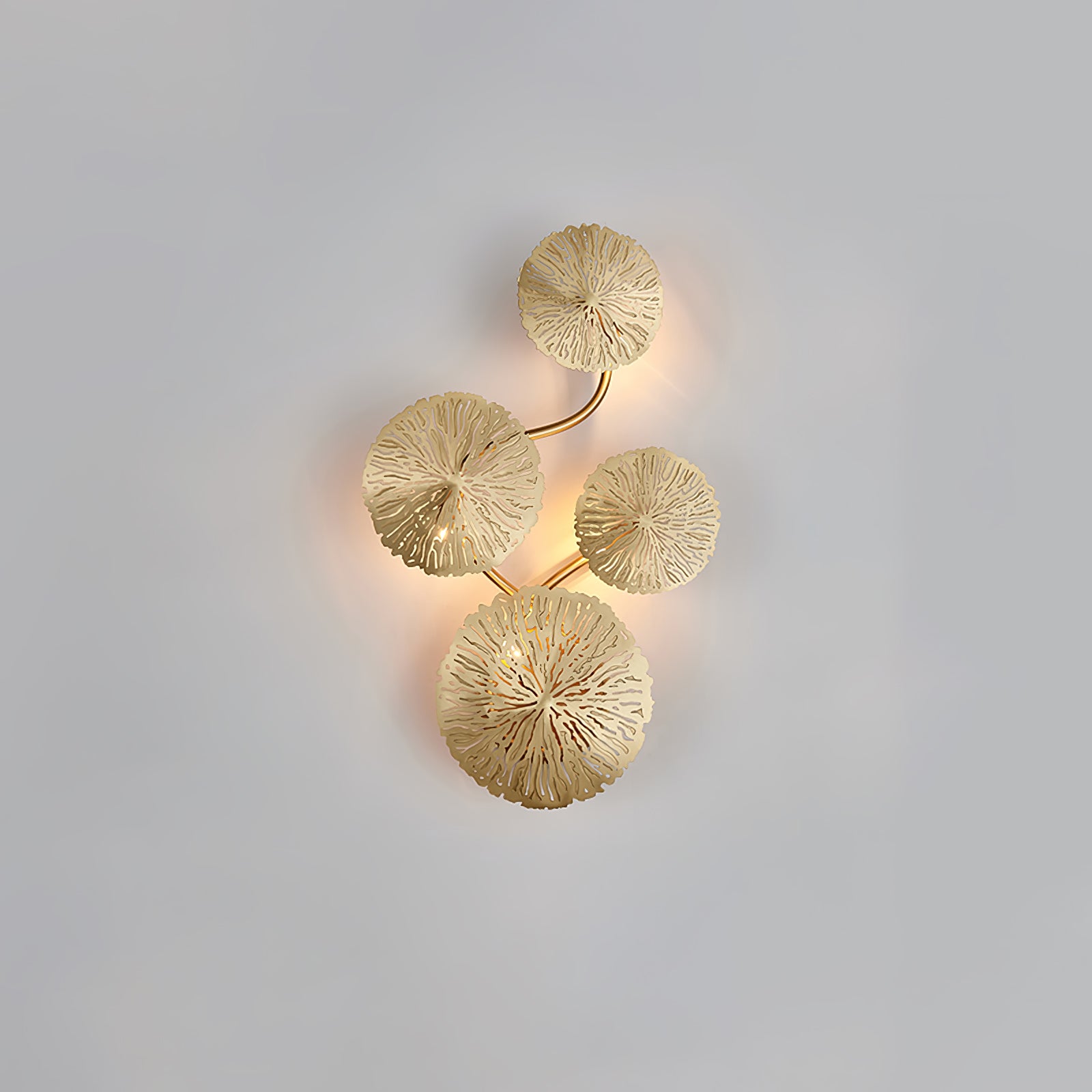 Lotus Leaf Wall Sconce - Lumpaz