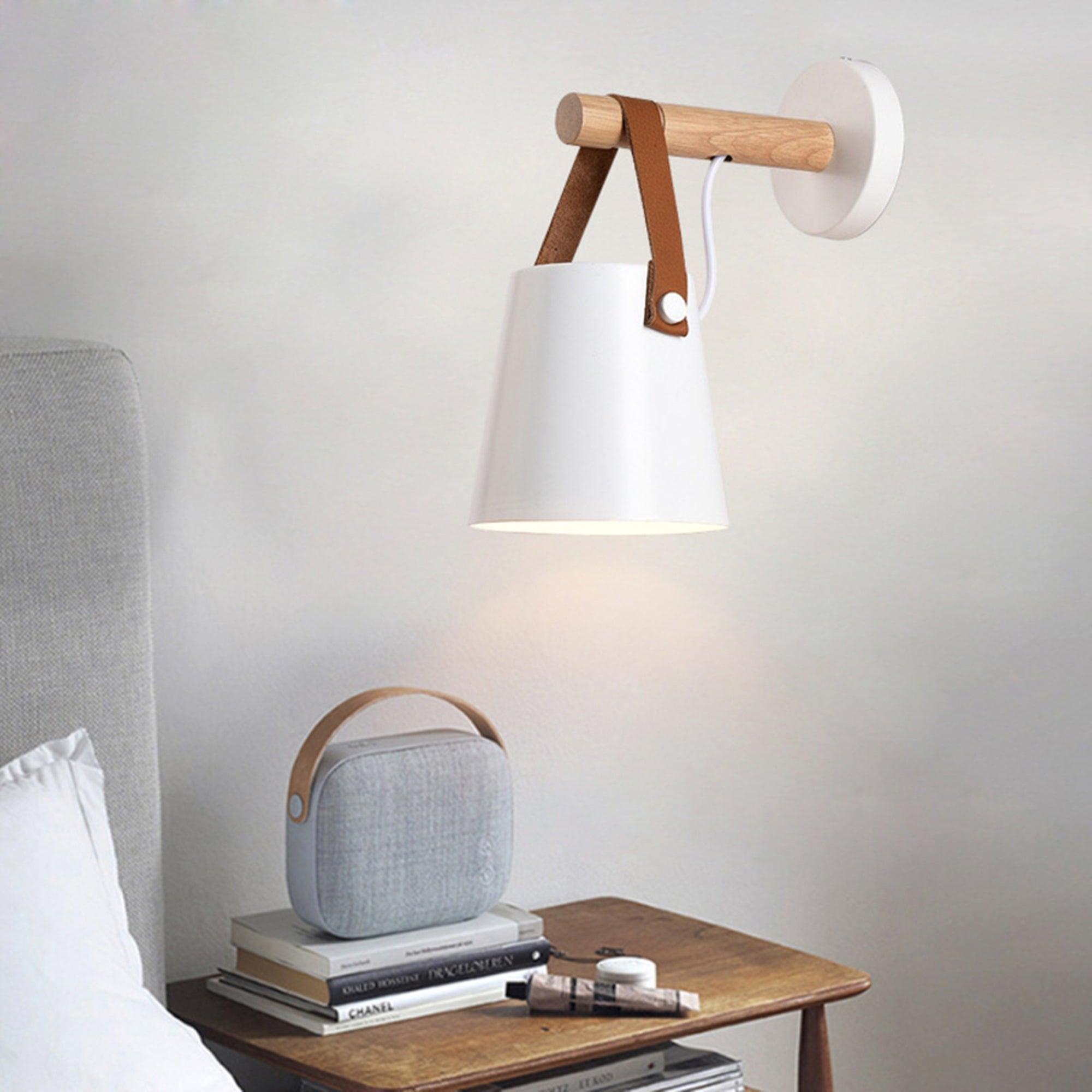 Wooden Conical Wall Light - Lumpaz