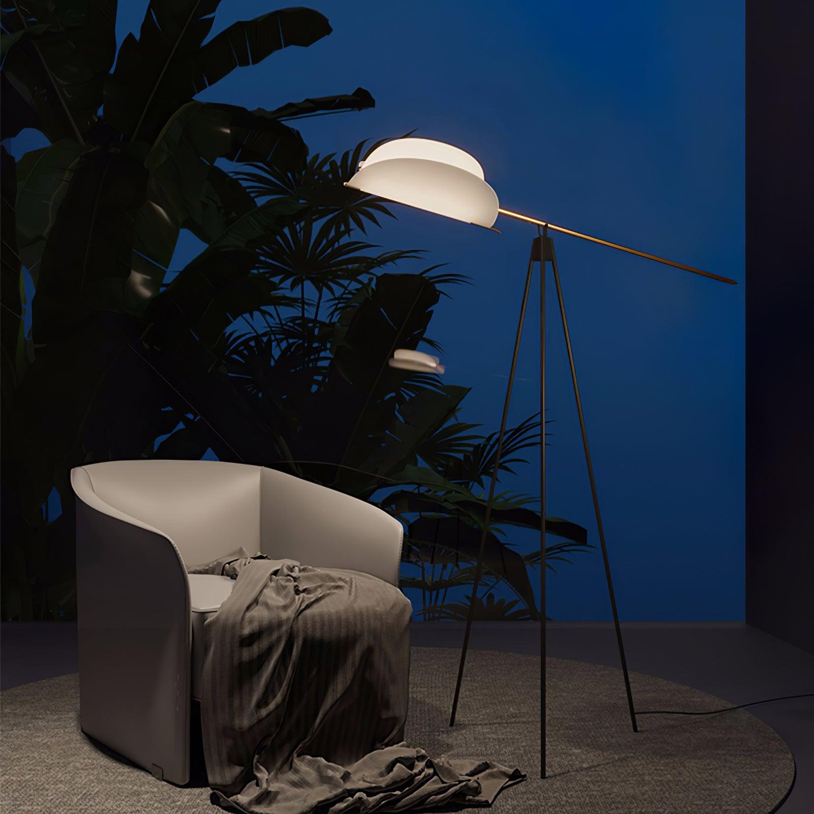 Heart Wing Tripod Floor Lamp - Lumpaz