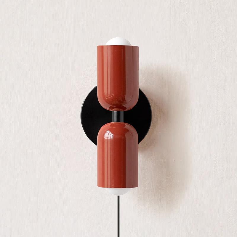 Couleur Double Plug In Wall Lamp - Lumpaz
