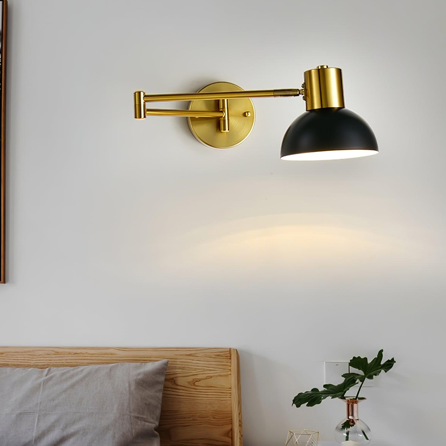 Adjustable Arm Reading Wall Lamp - Lumpaz