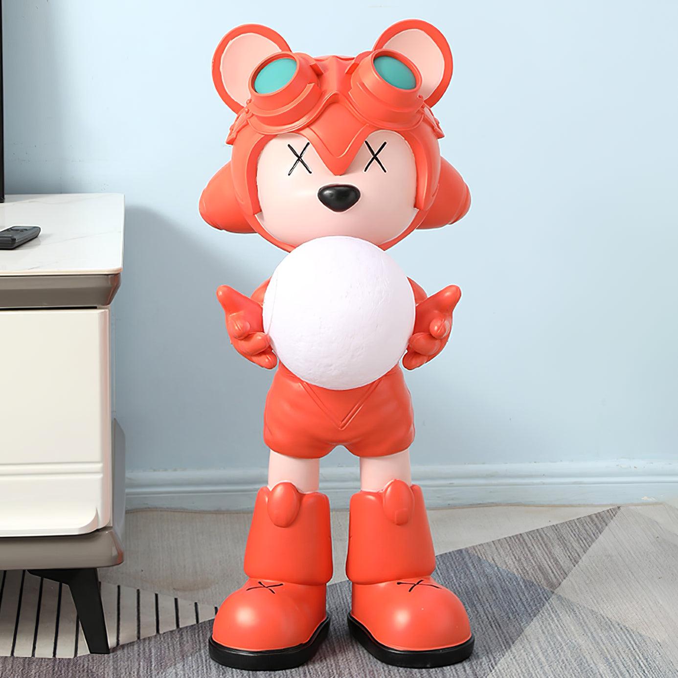 Space Bear Built-in Battery Floor Lamp - Lumpaz