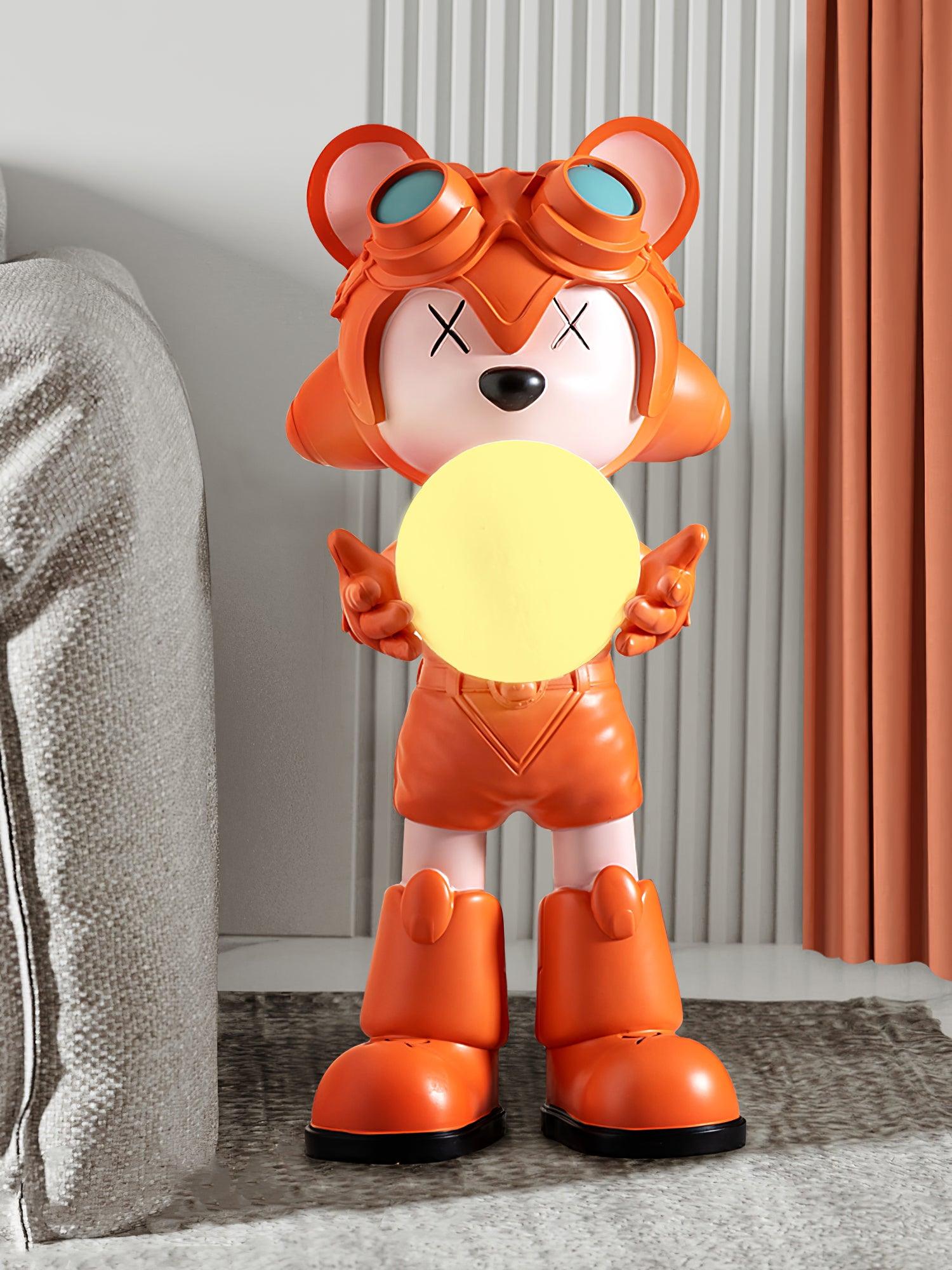 Space Bear Built-in Battery Floor Lamp - Lumpaz