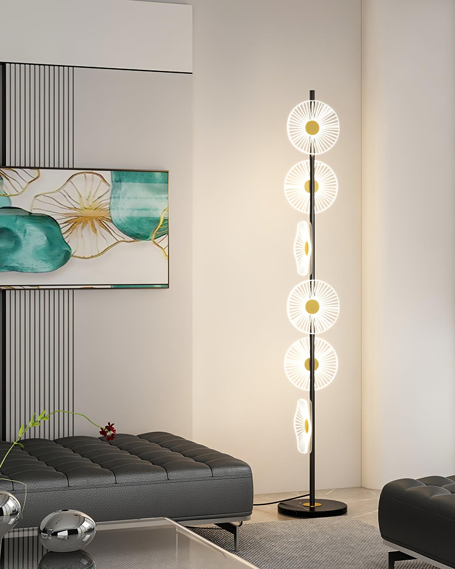 Floating Raindrop Floor Lamp - Lumpaz