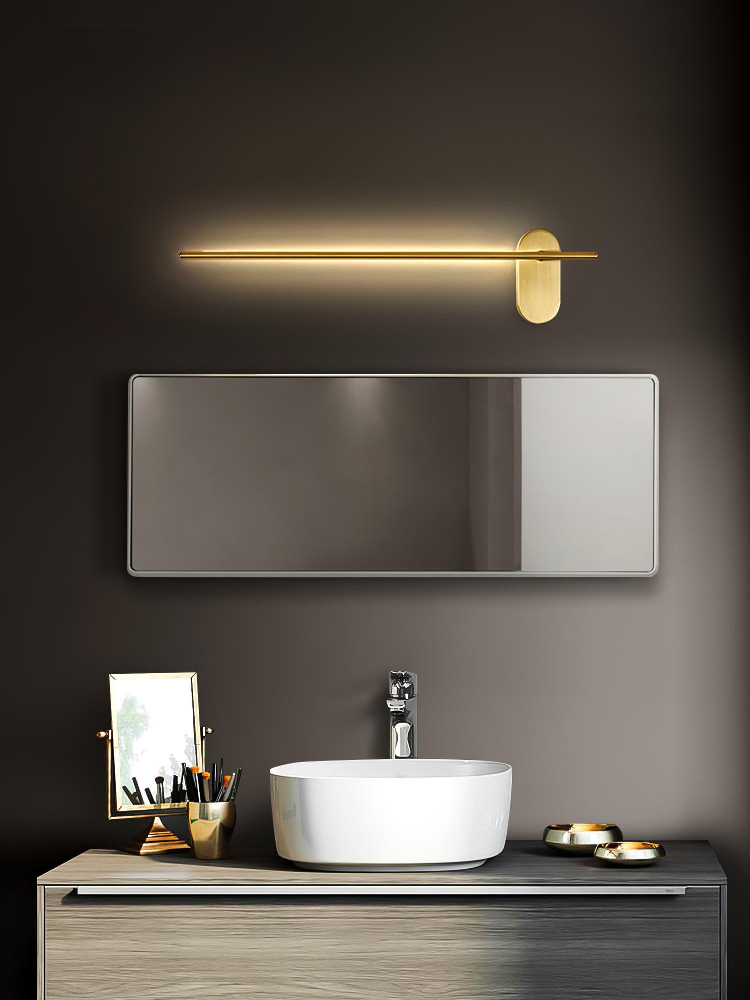 Stick Shaped Metal Sconce - Lumpaz
