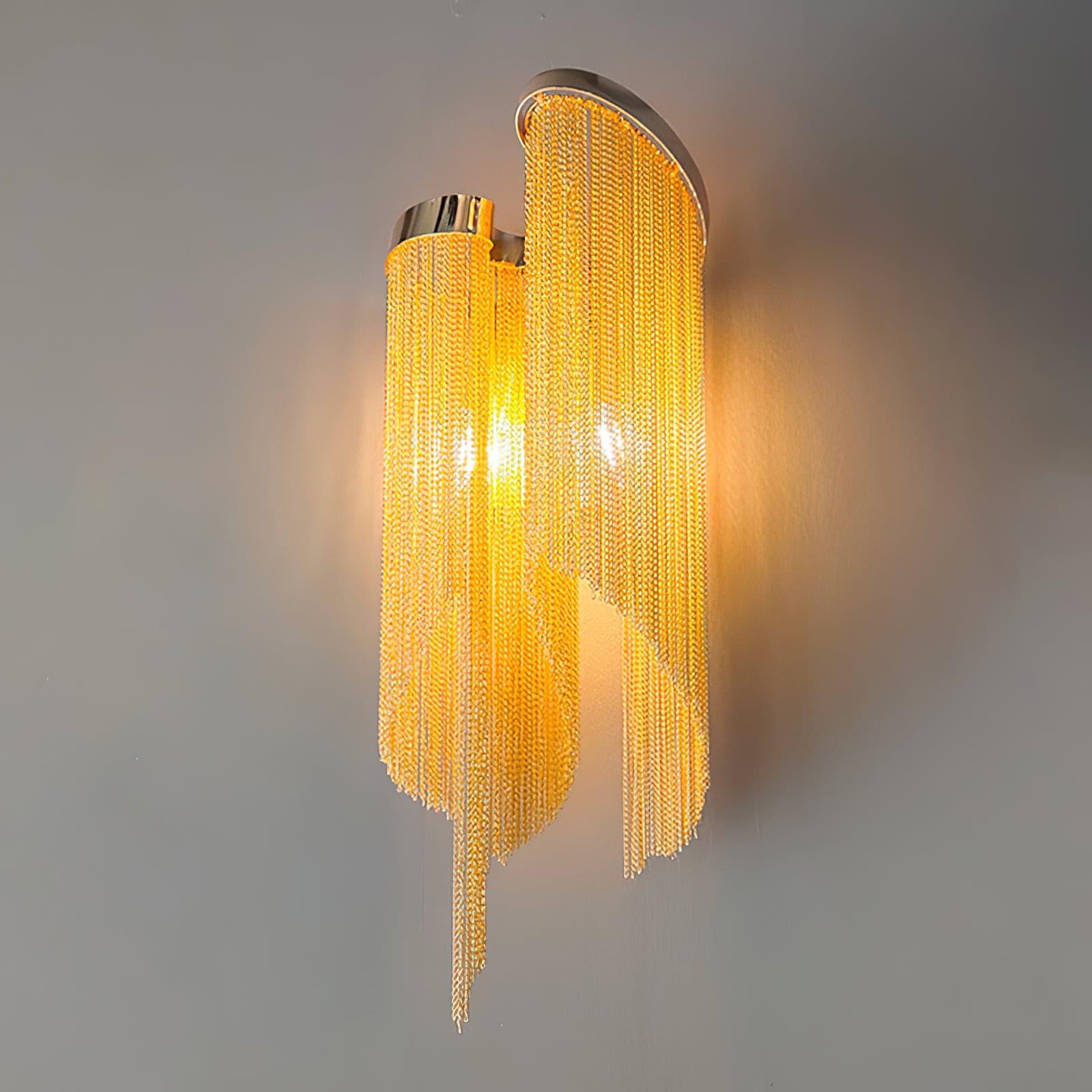 Chain Tassel Wall Lamp - Lumpaz
