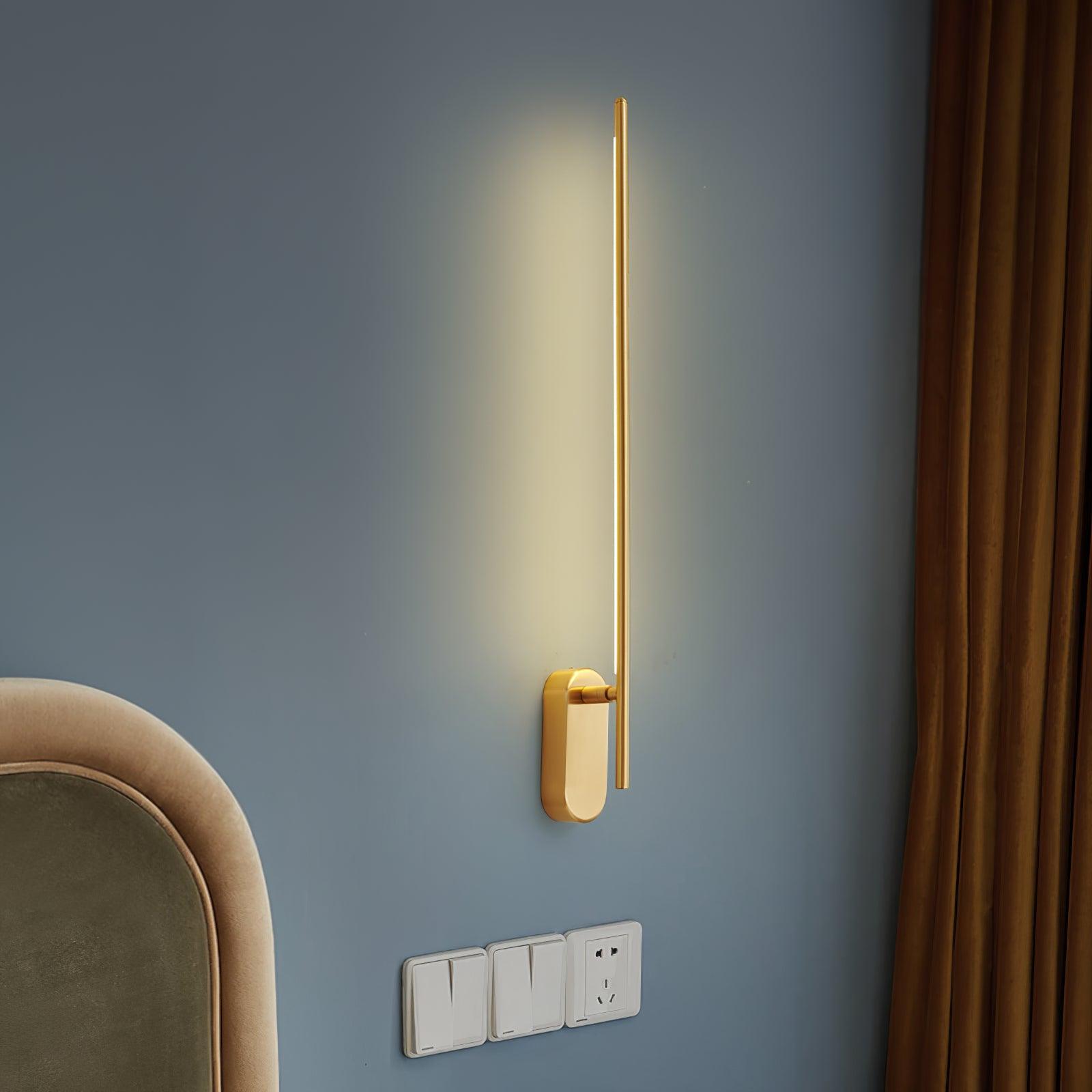 Stick Shaped Metal Sconce - Lumpaz