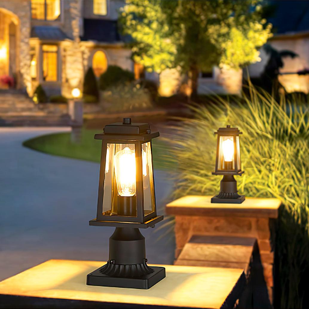 Outdoor Lantern Post Lights - Lumpaz