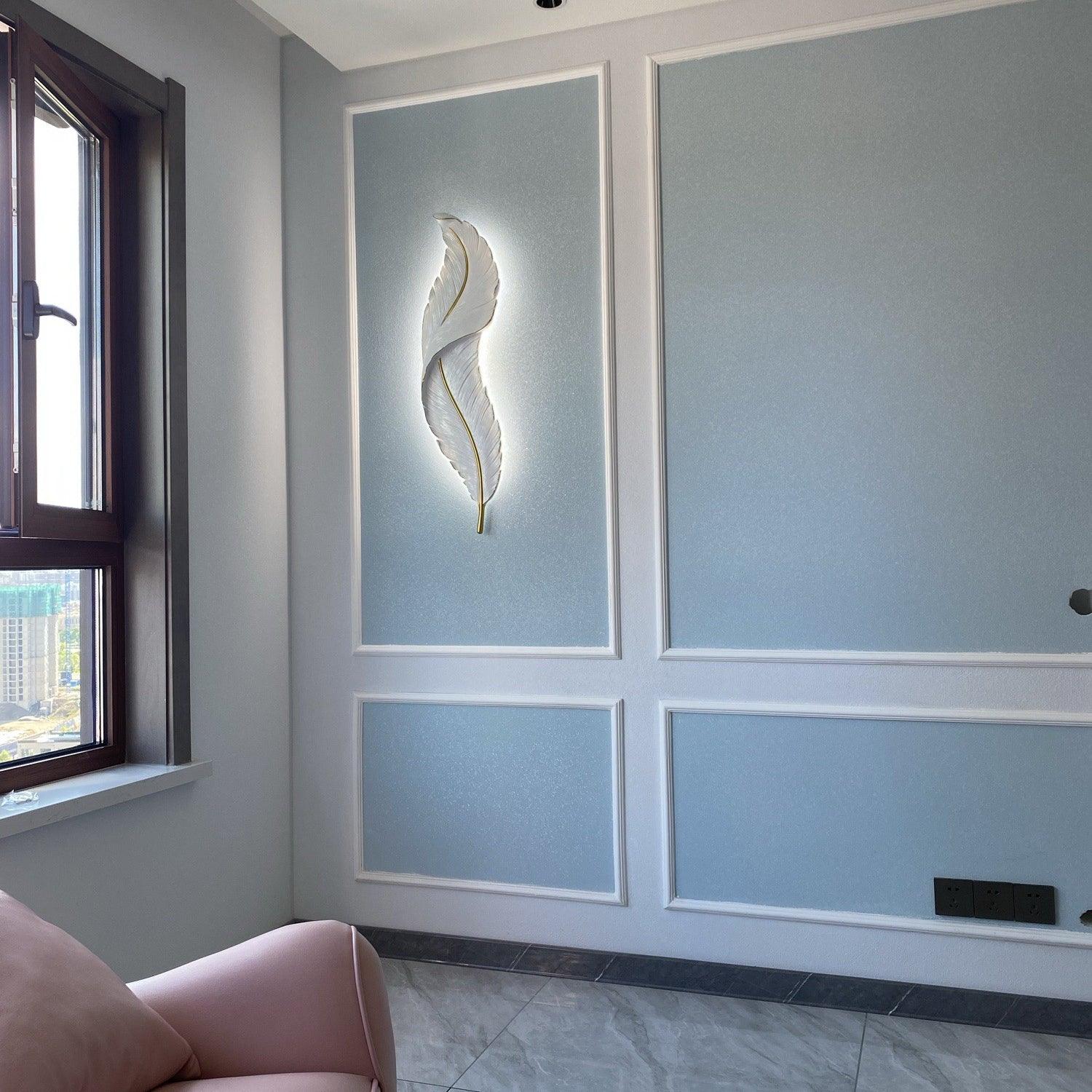 Feather Wall Lamp - Lumpaz