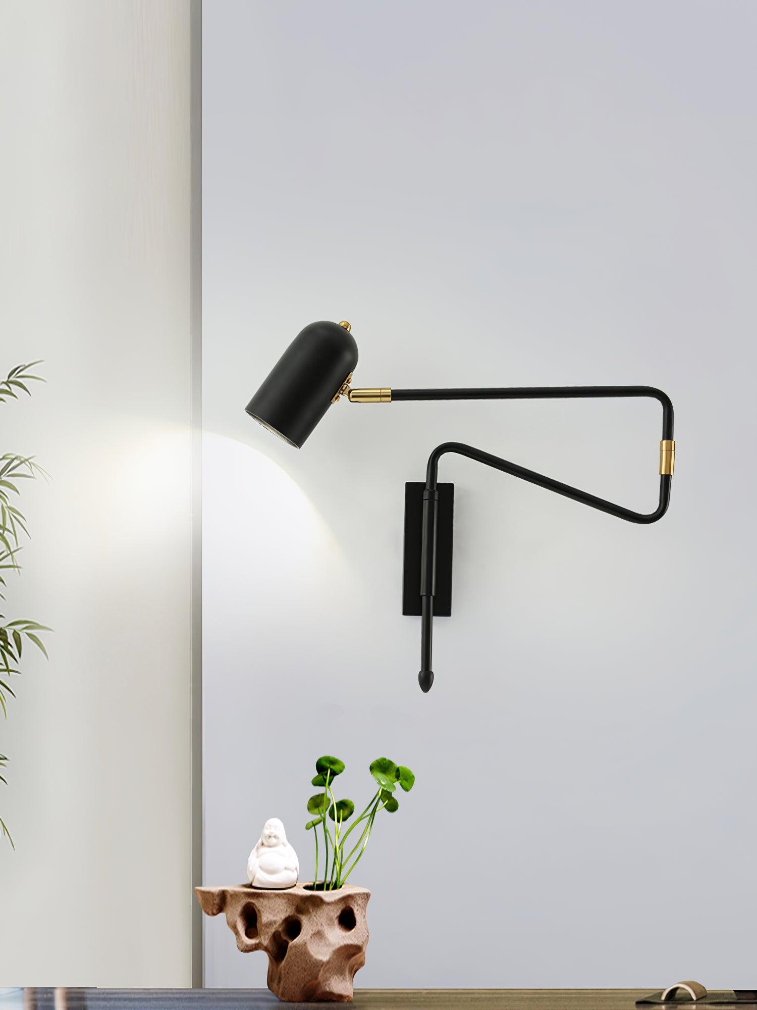 Adjustable Arm Reading Wall Lamp - Lumpaz
