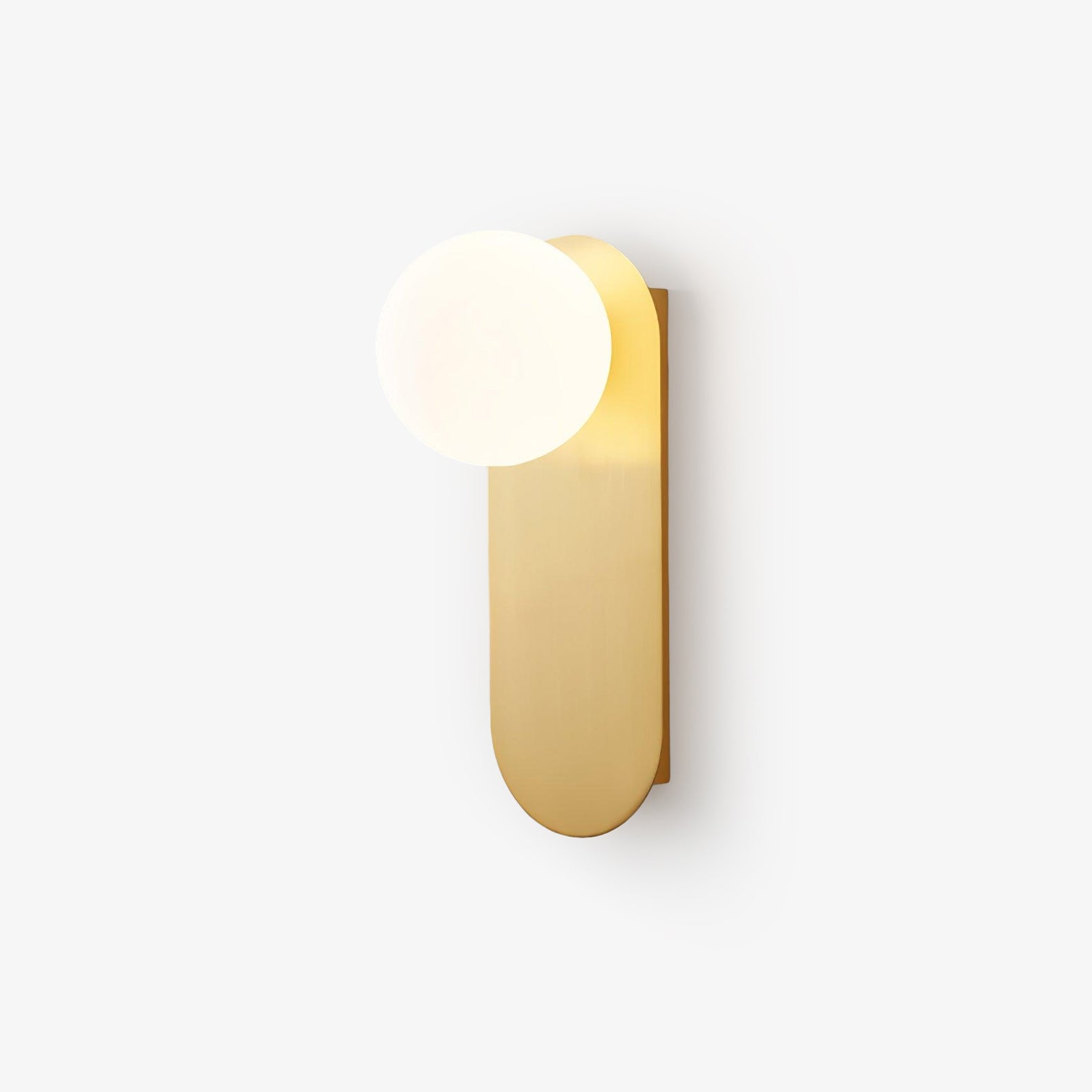 Flat Base Globe Sconce - Lumpaz