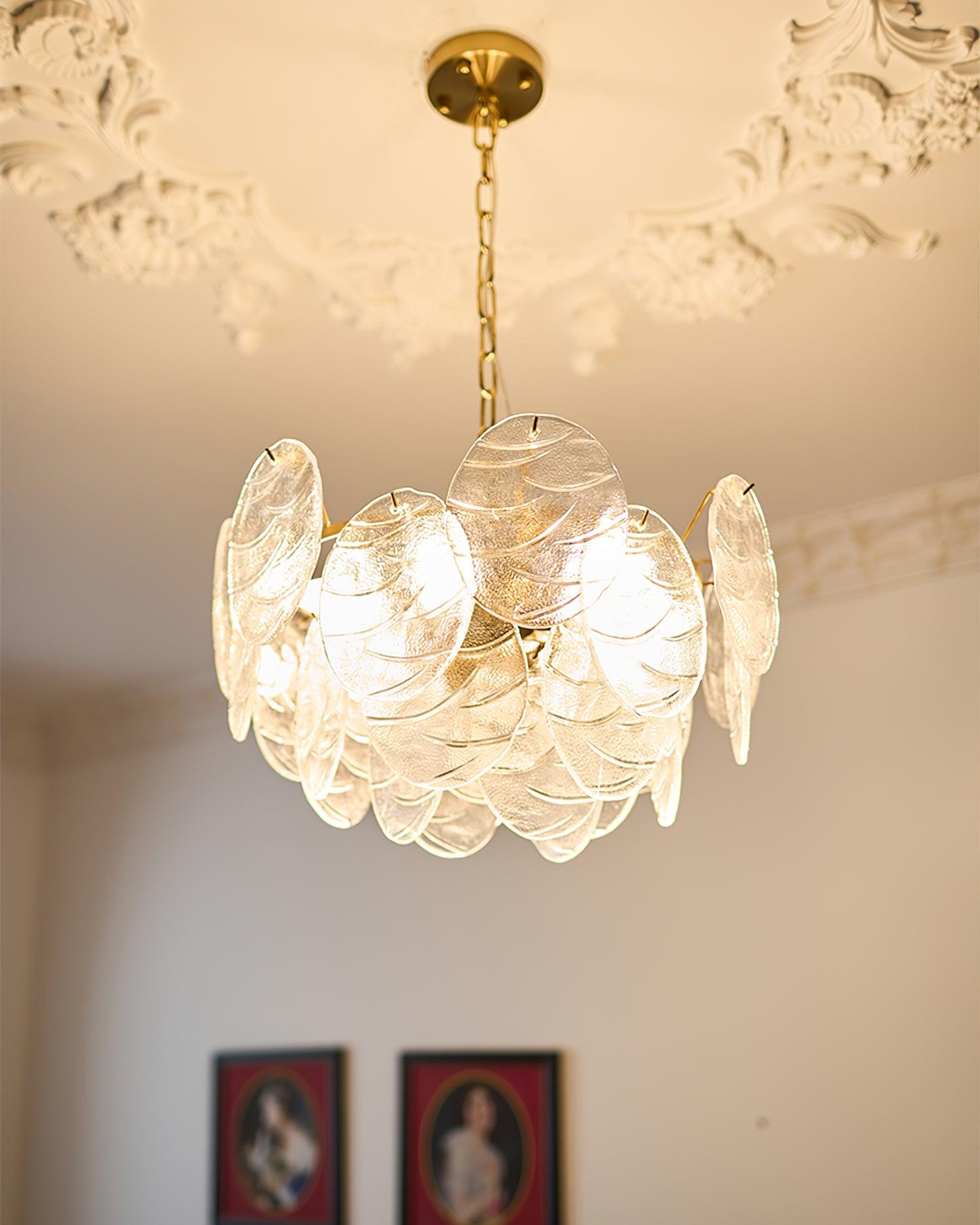 Victorian Disc Chandelier - Lumpaz