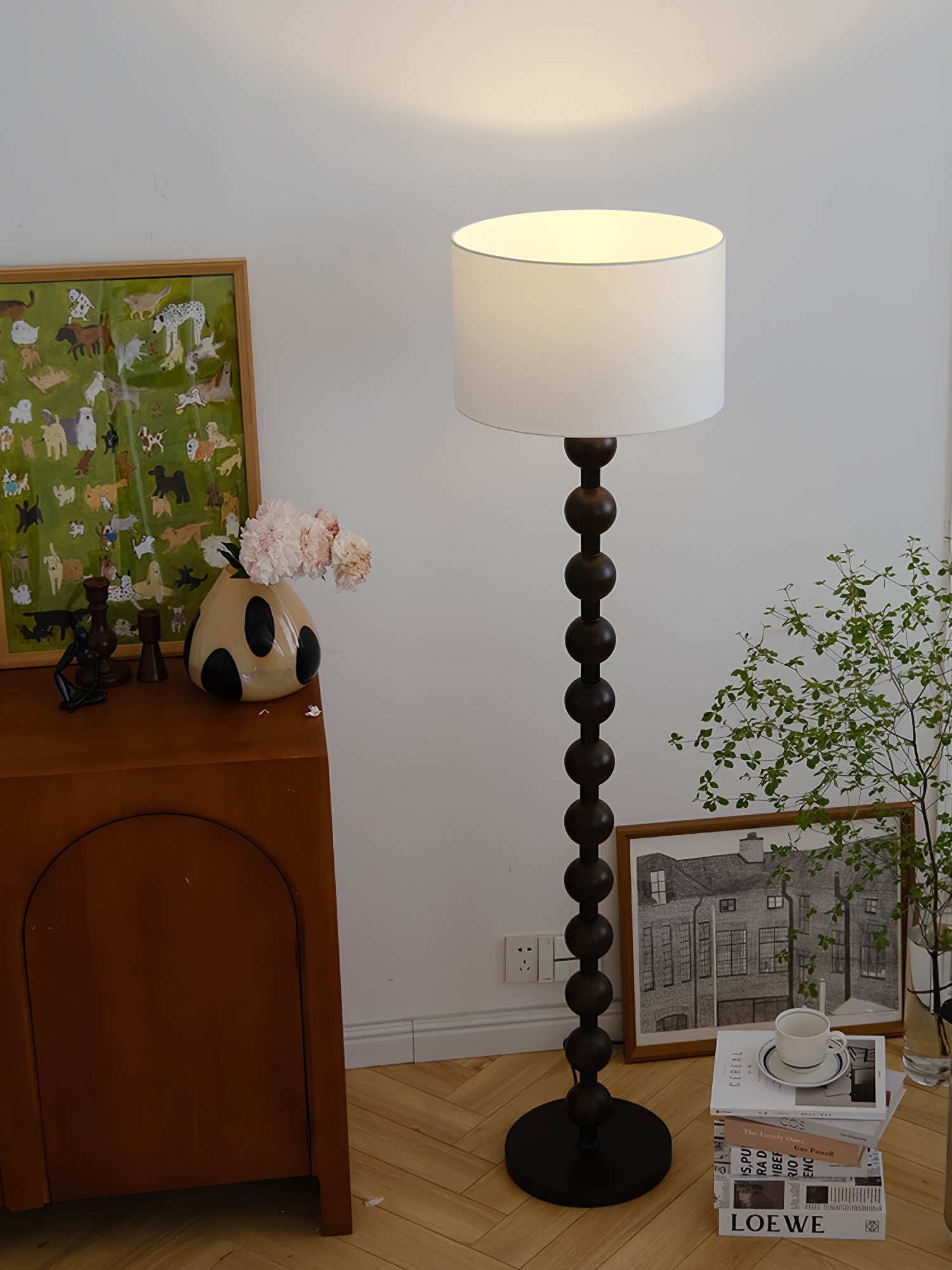 Hugo Barbell Floor Lamp - Lumpaz