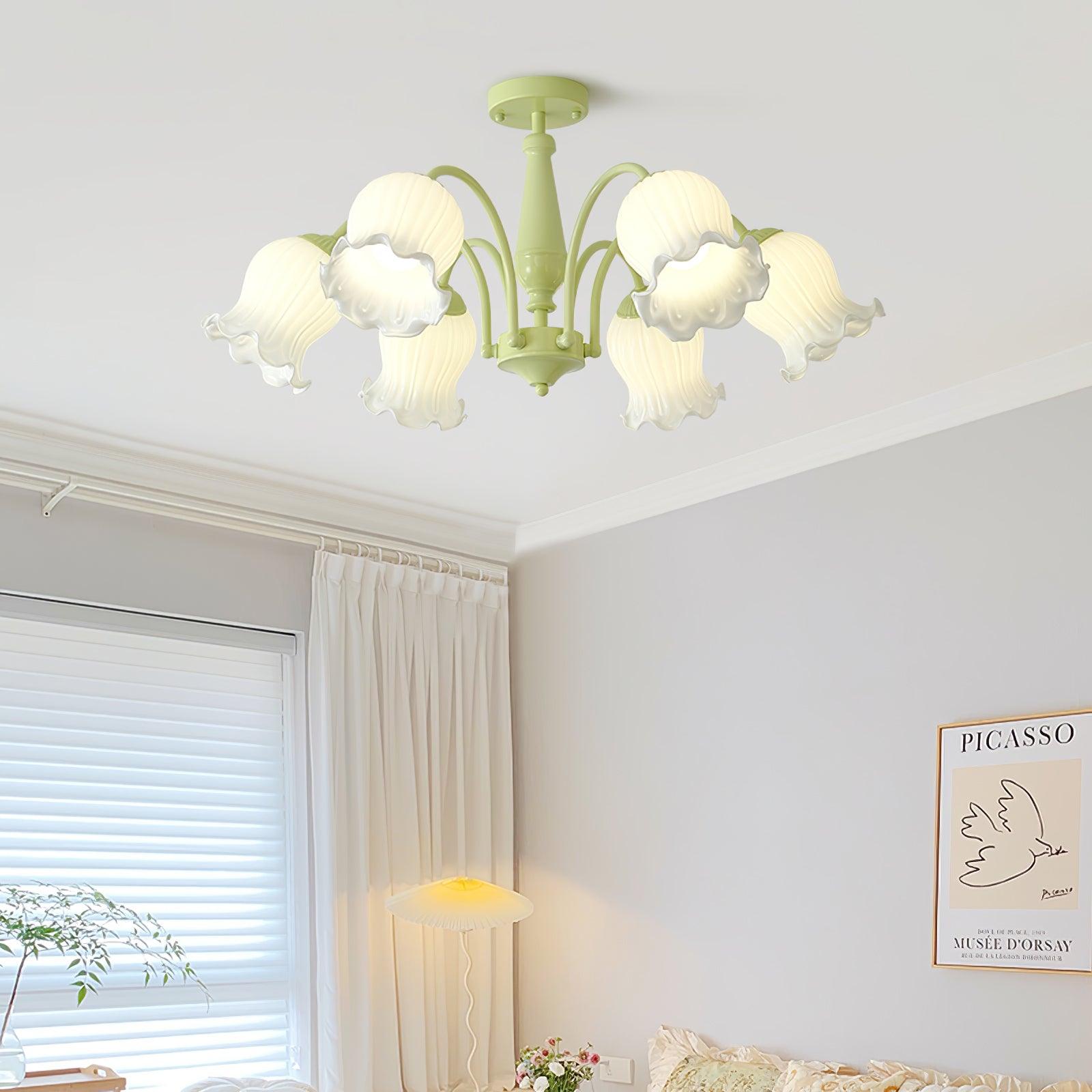 Trumpet Flower Chandelier - Lumpaz