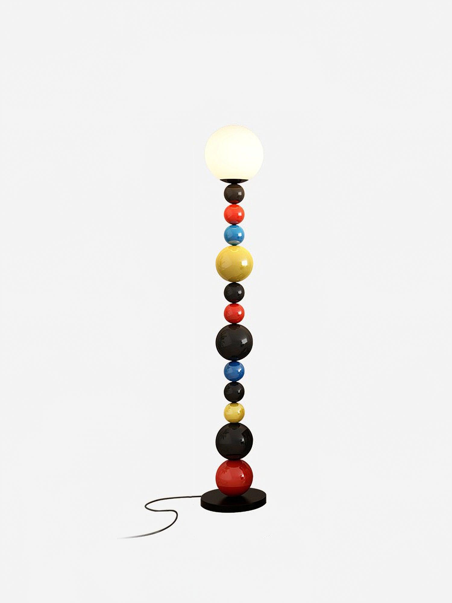 Colorful Round Ball Floor Lamp - Lumpaz