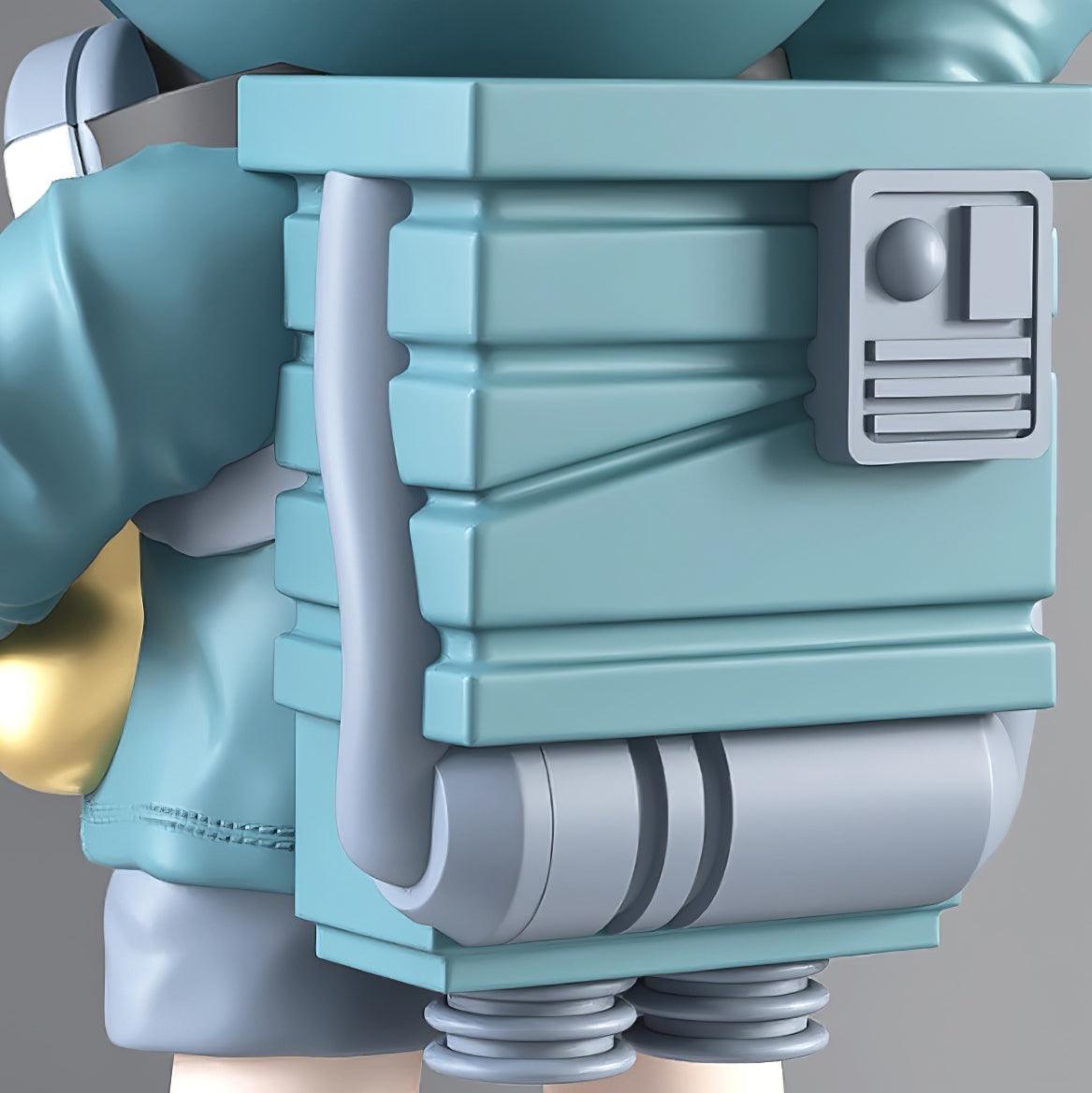 Apollo Astronaut Built-in Battery Floor Lamp - Lumpaz