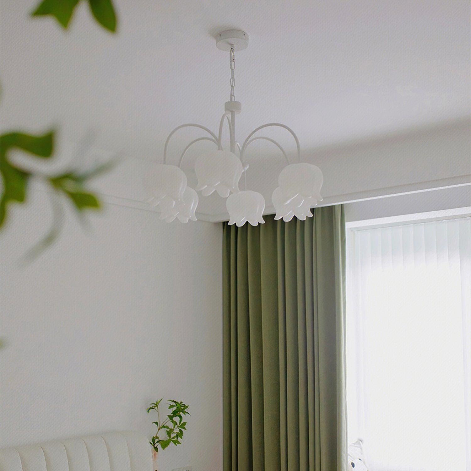 Curved Arm Bell Chandelier - Lumpaz