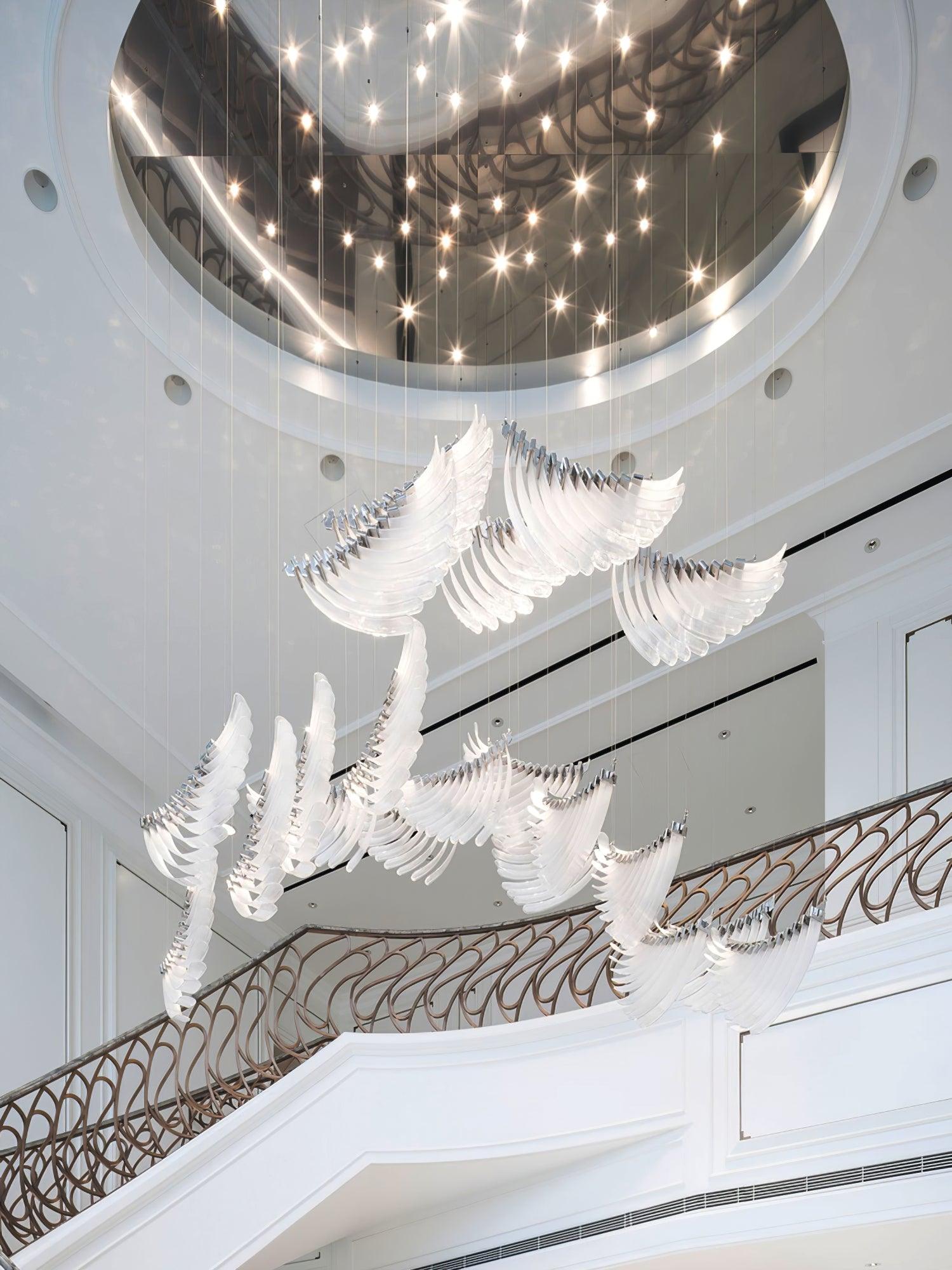 Tiered Palmette Chandelier - Lumpaz