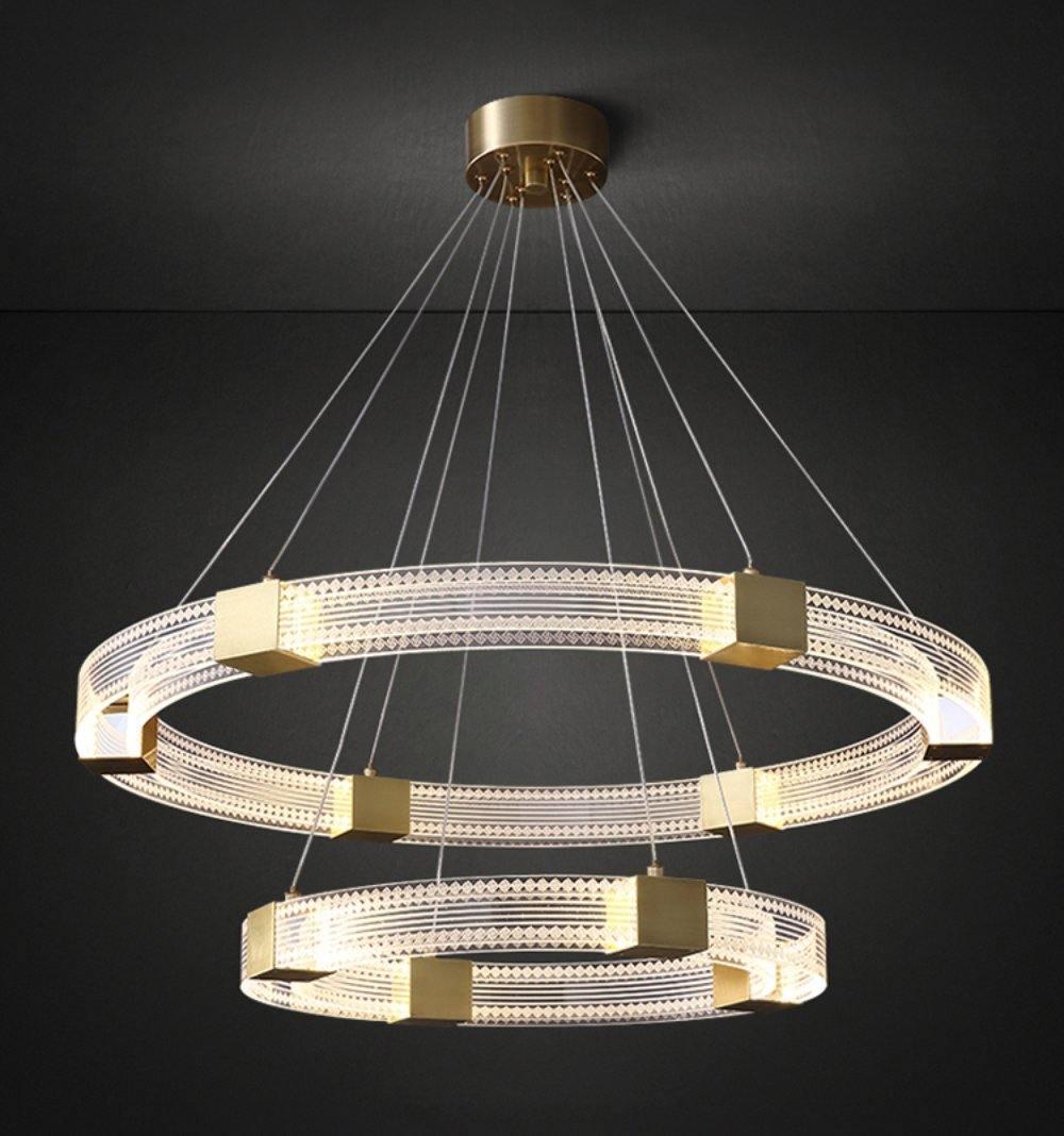 Parallel Ring LED Chandelier - Lumpaz