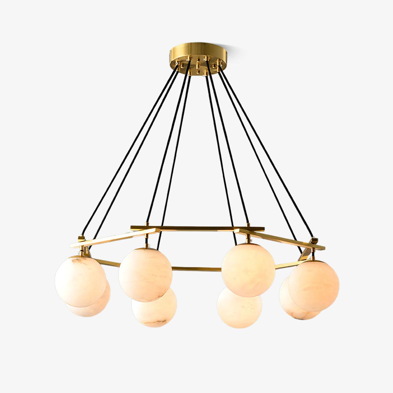 Miira Alabaster Chandelier - Lumpaz