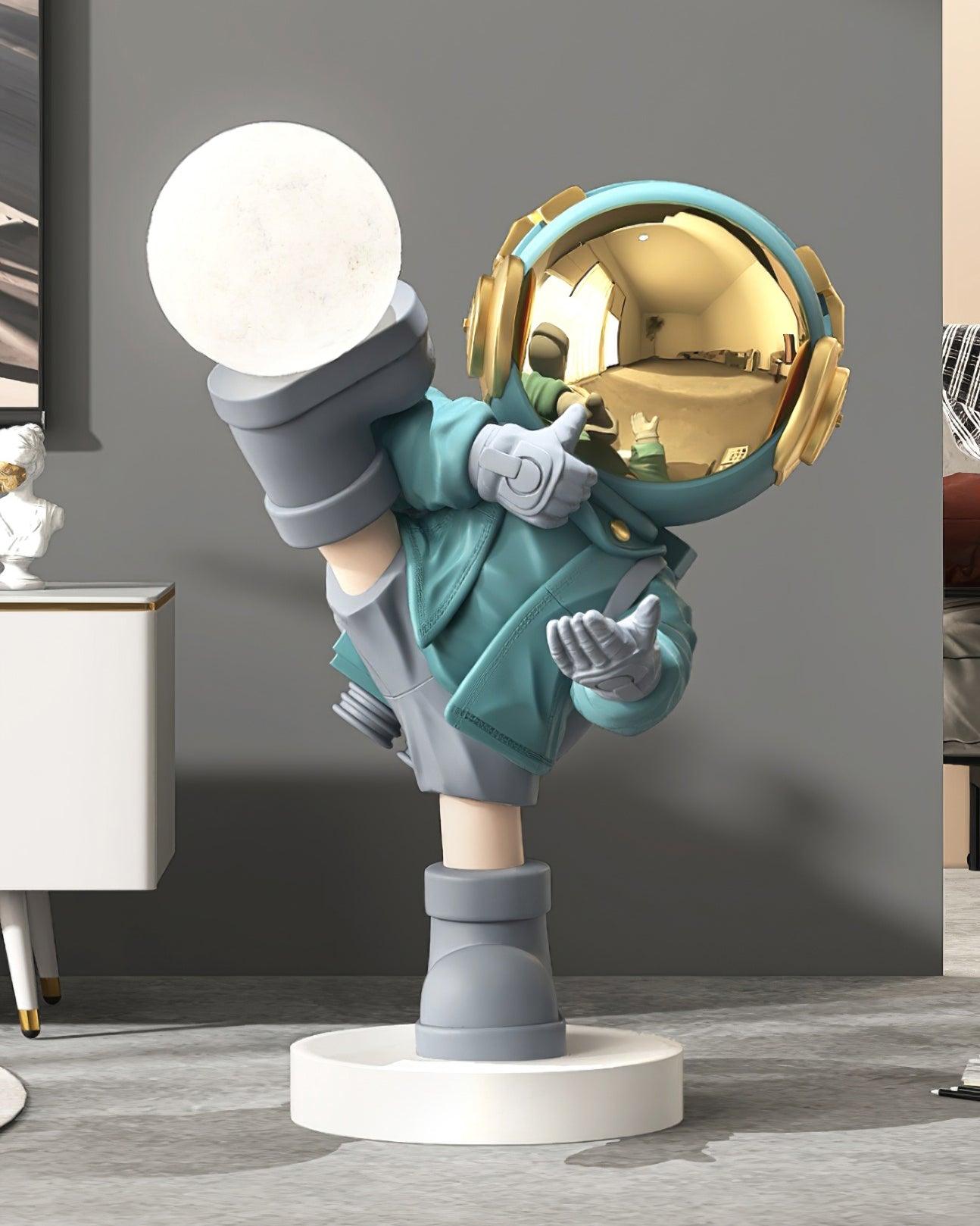 Effort Astronaut Built-in Battery Floor Lamp - Lumpaz