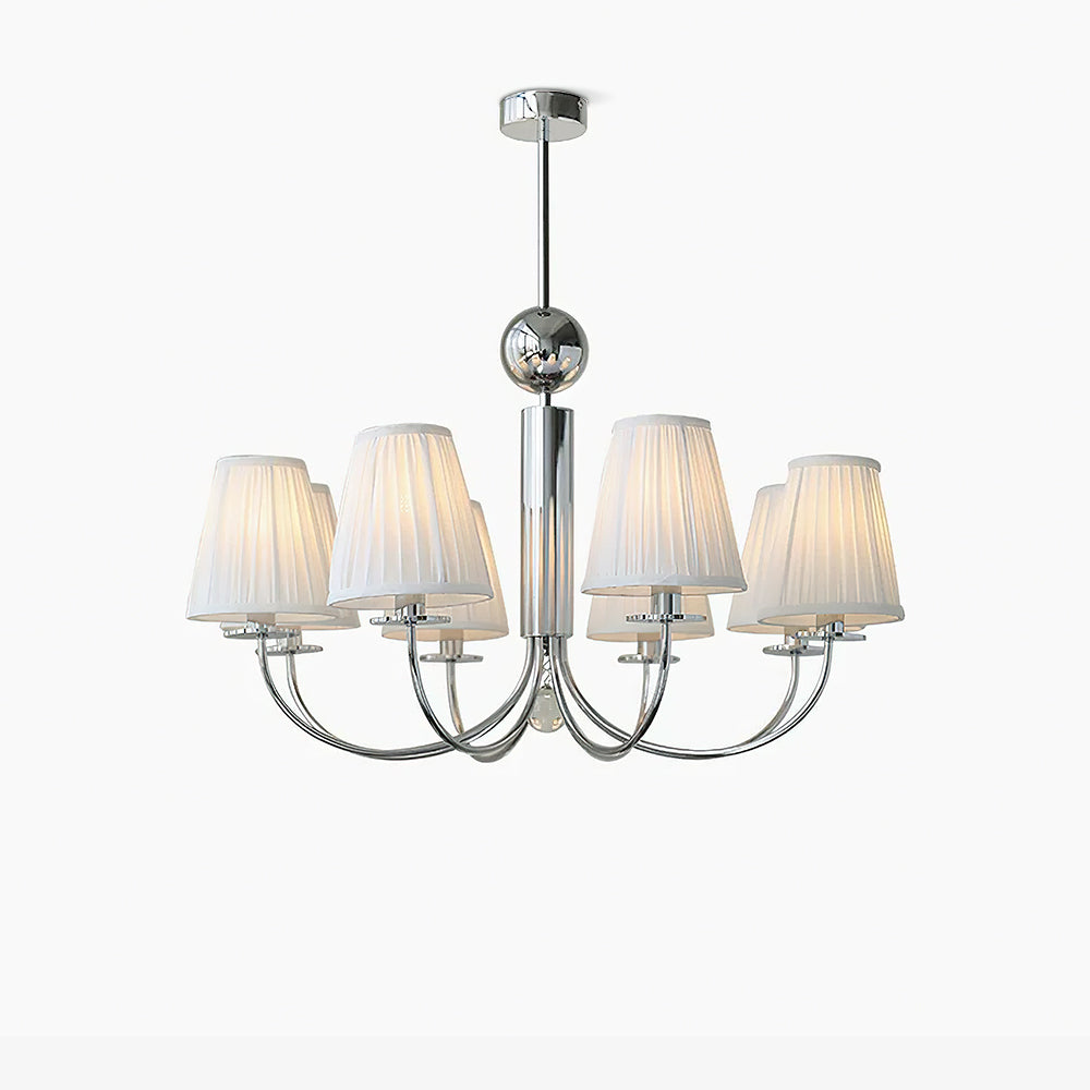 Simplicity Chrome Chandelier - Lumpaz