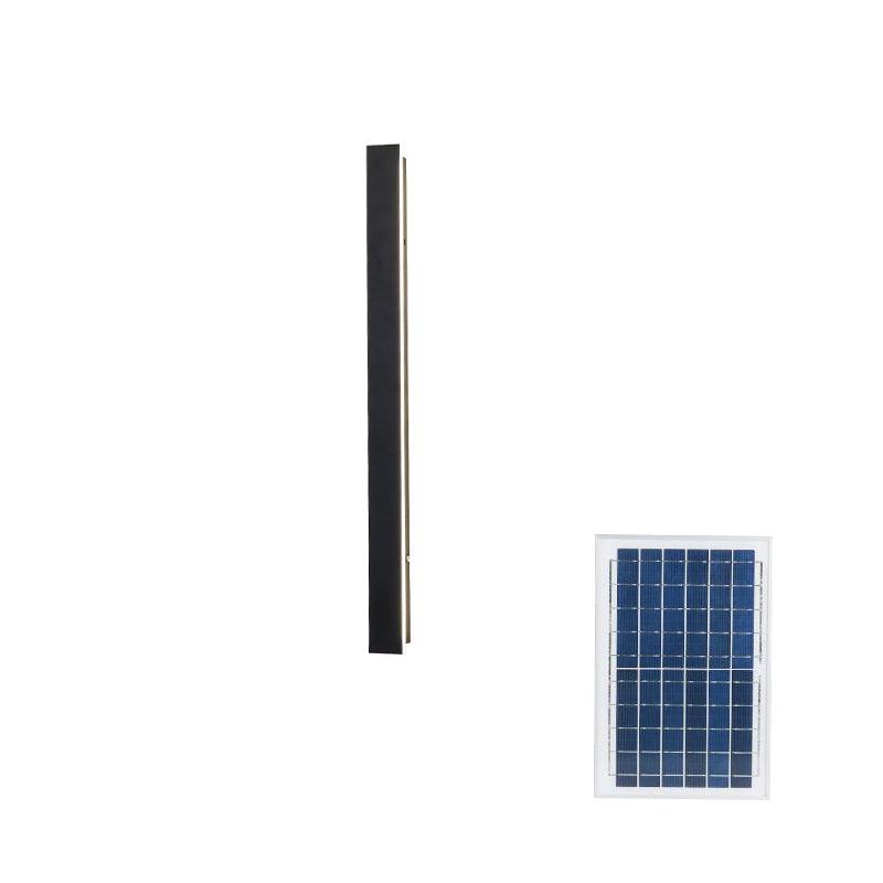 Long Strip Outdoor Sconce Solar Power - Lumpaz