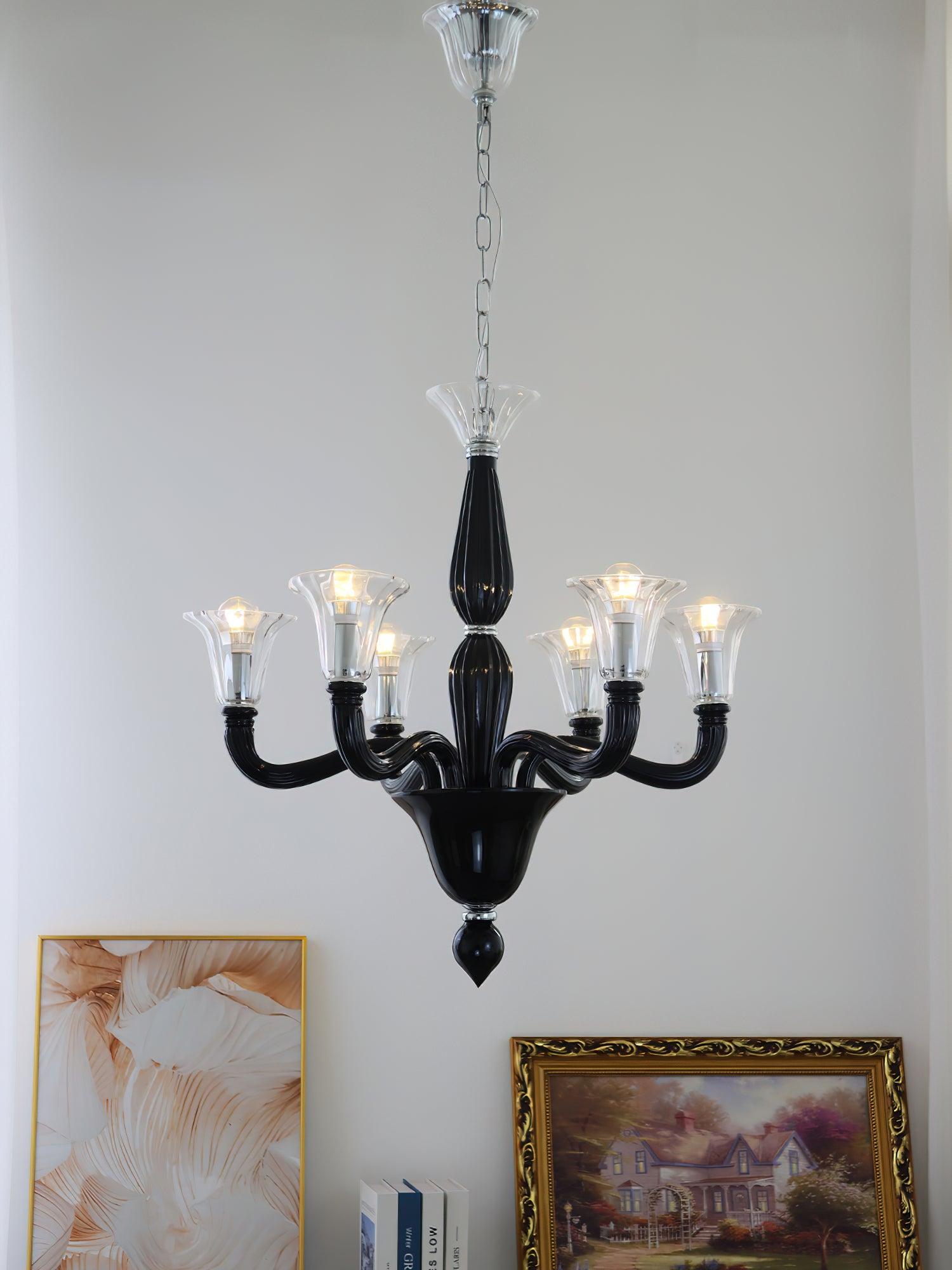 Murano Candle Chandelier - Lumpaz
