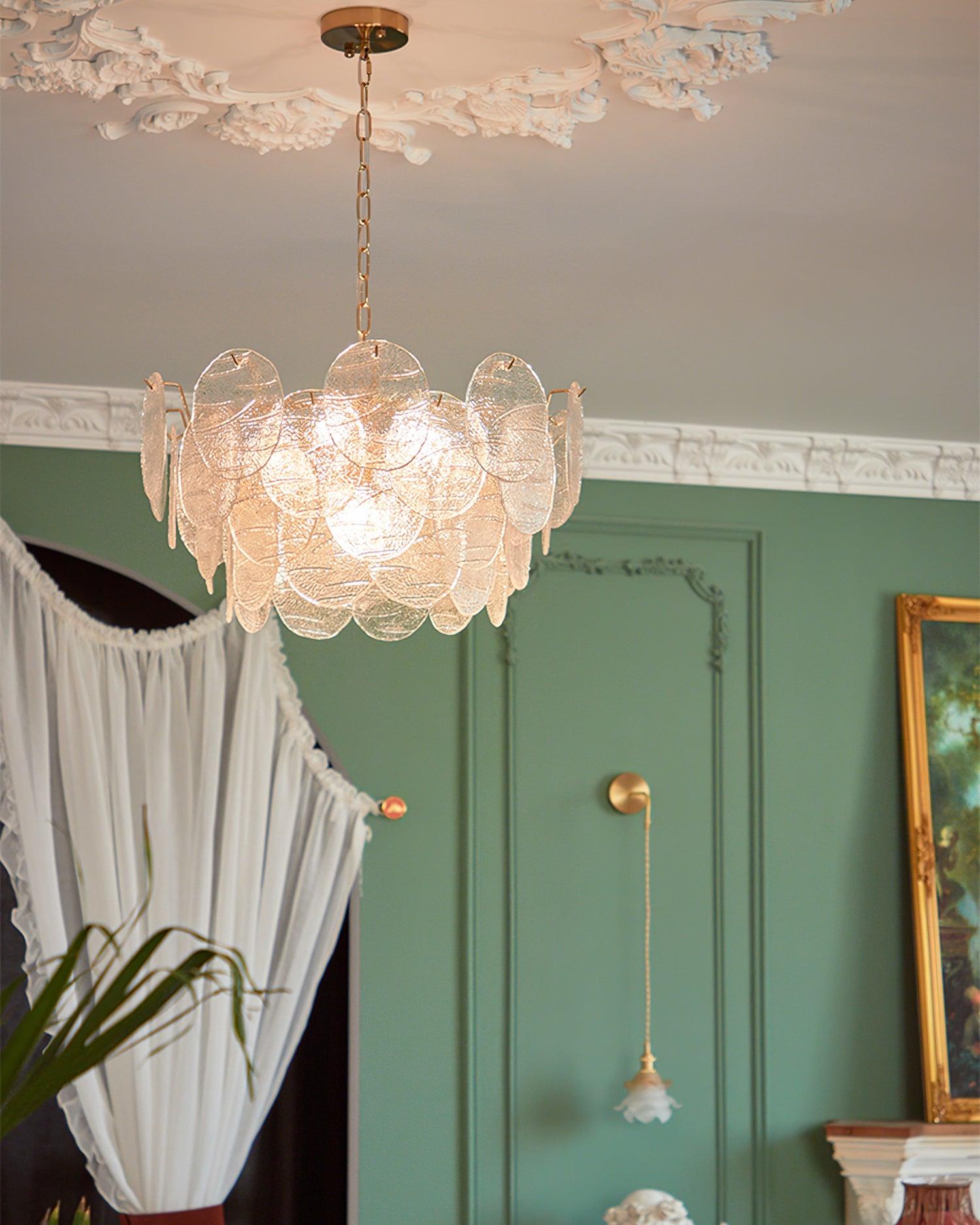 Victorian Disc Chandelier - Lumpaz