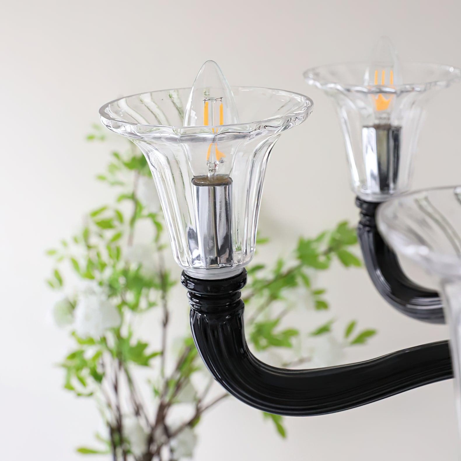 Murano Candle Chandelier - Lumpaz