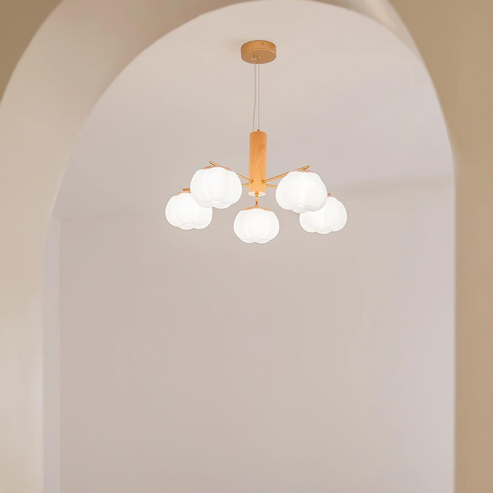Cotton Balls Chandelier - Lumpaz