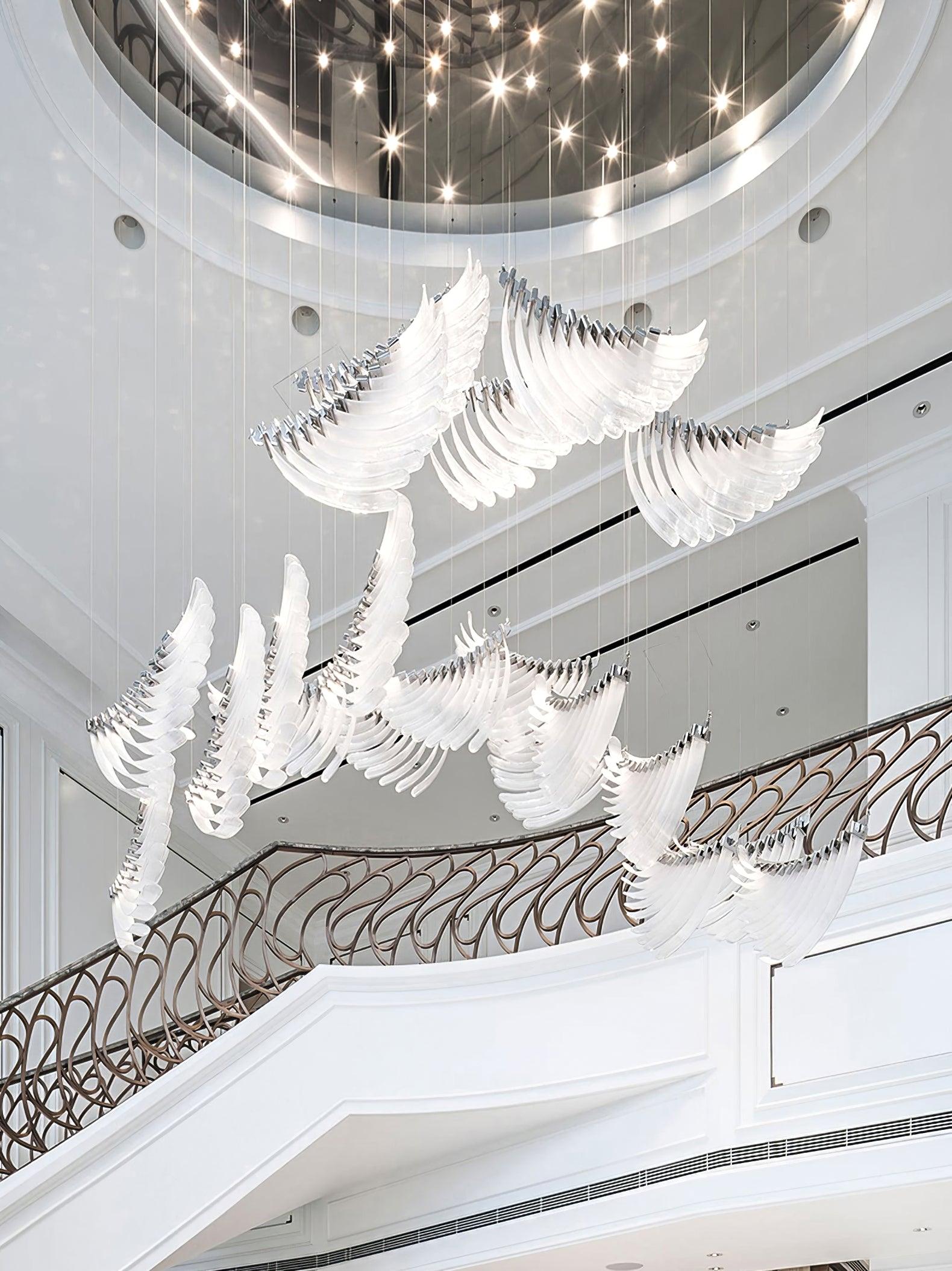 Tiered Palmette Chandelier - Lumpaz