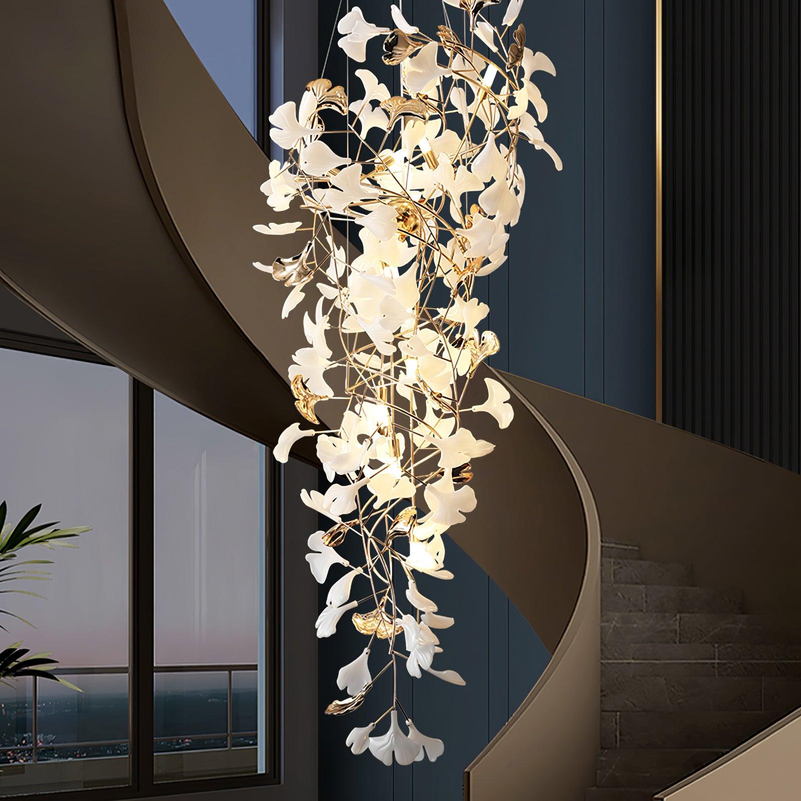 Gingko Ojo Chandelier - Lumpaz